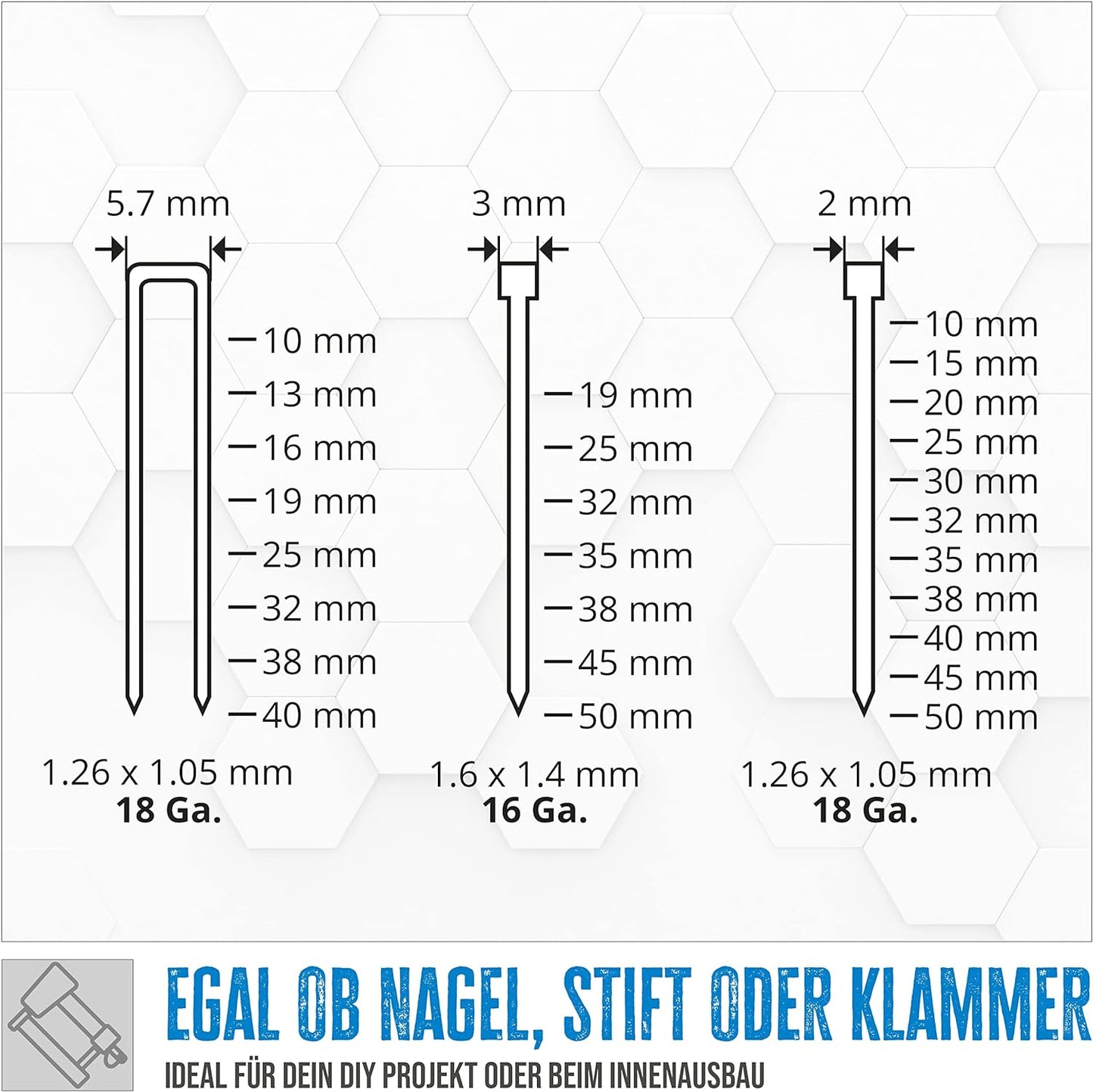 40221 Druckluftnagler
