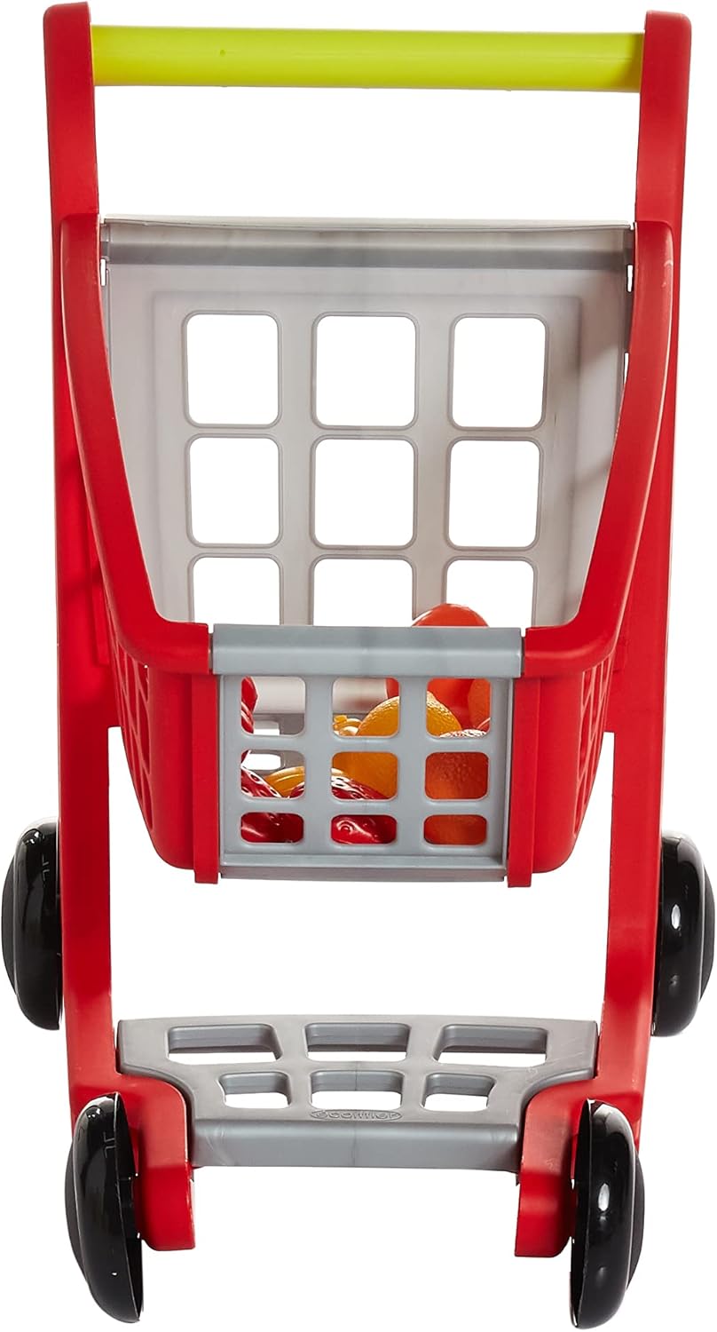 Einkaufswagen mit Spiellebensmittel