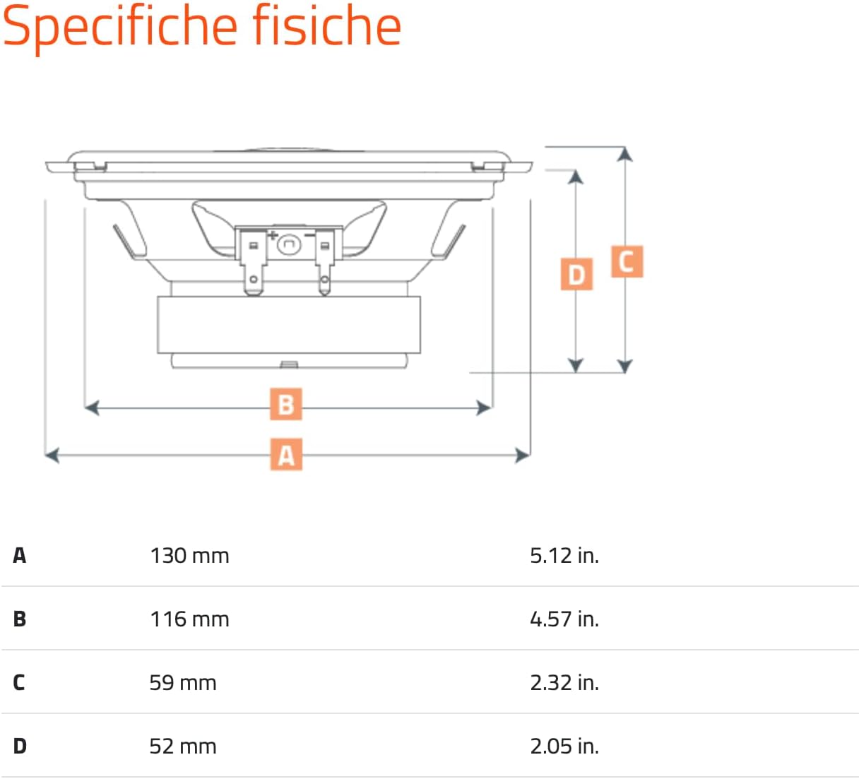 2-Wege-Koaxiallautsprecher X 130