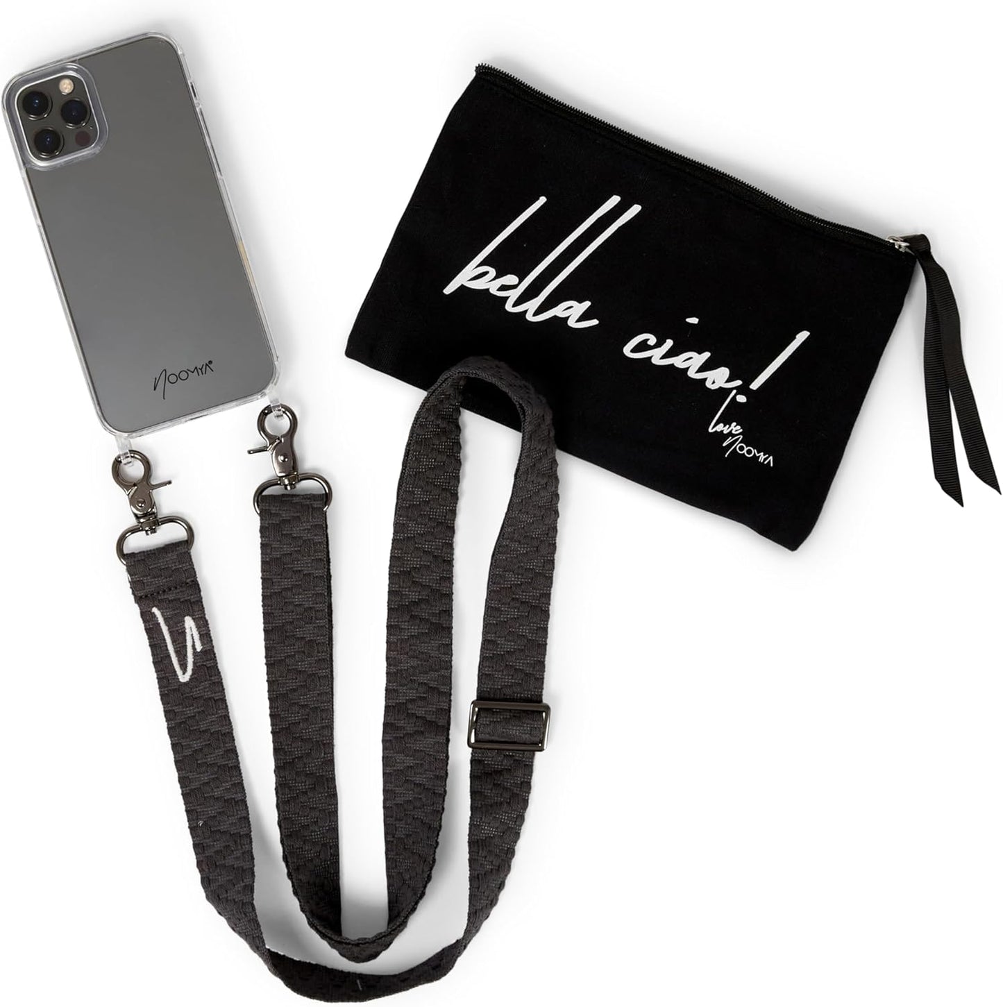 Handykette mit Hülle für iPhone SE 3. Gen 2022, iPhone SE 3. Gen 2022 Set Phantom Grey