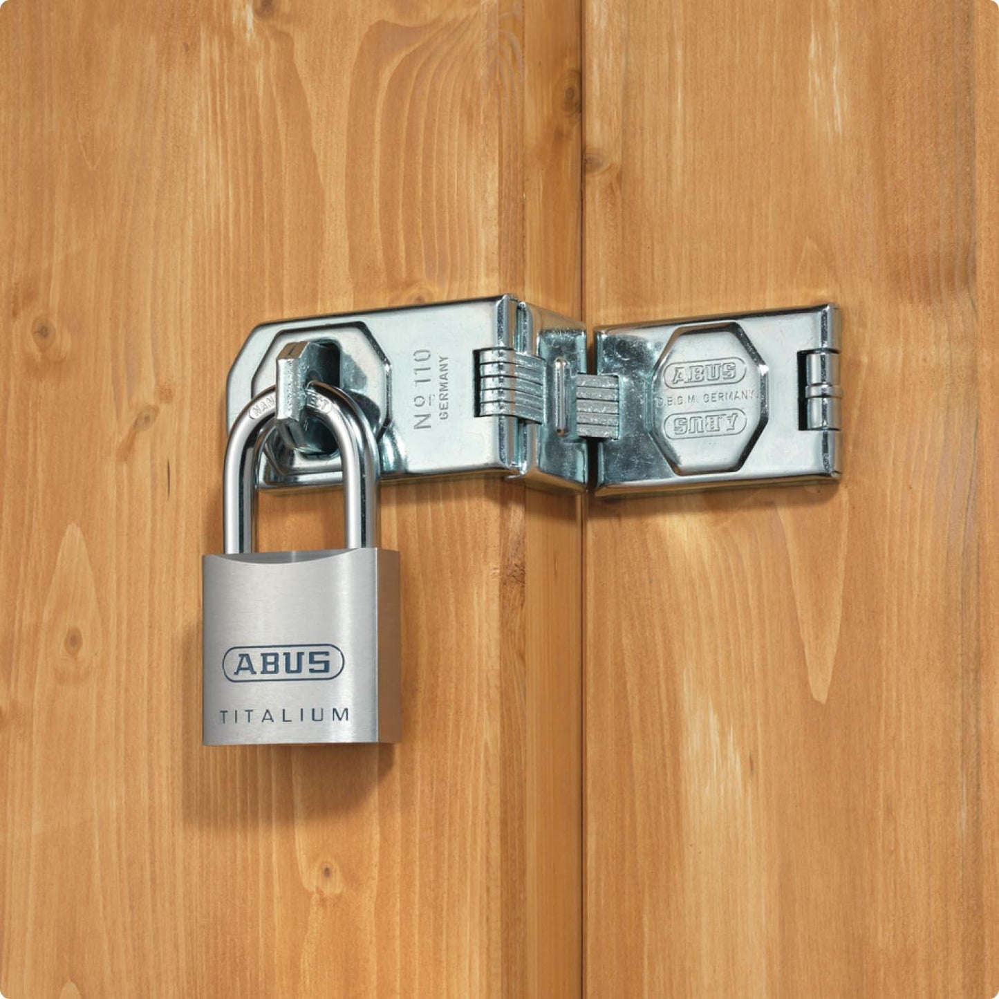 Vorhängeschloss 80TI/45 Silber Aluminium, 45mm verschiedenschliessend Single