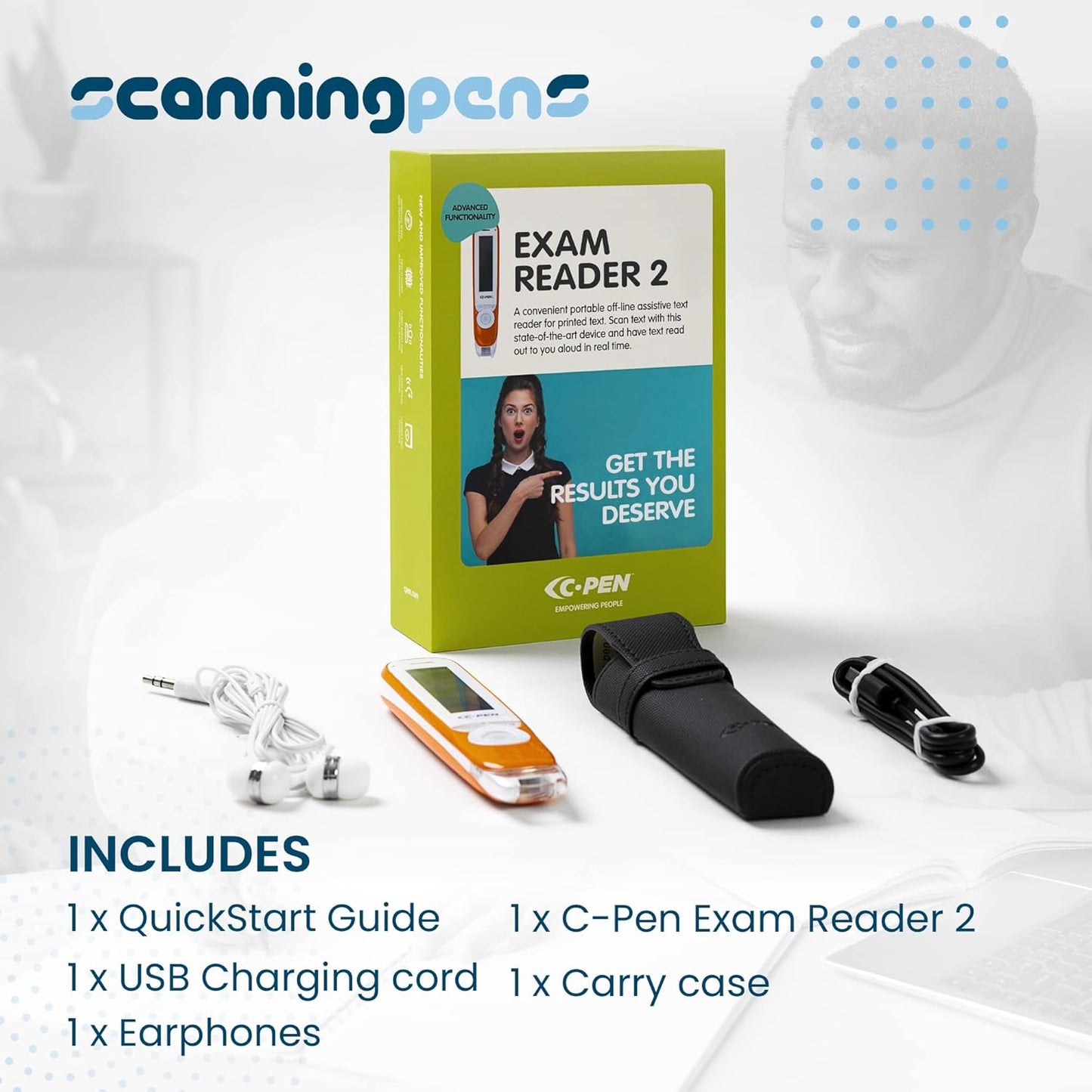 Exam Reader 2 Text-to-Speech Lesestift