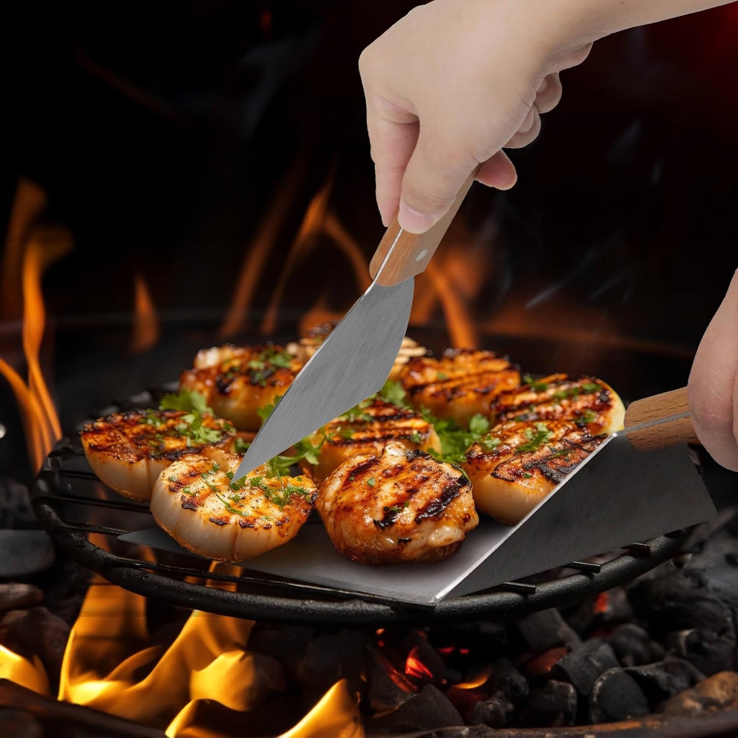 Burger Grillspachtel-Set, 3er Set