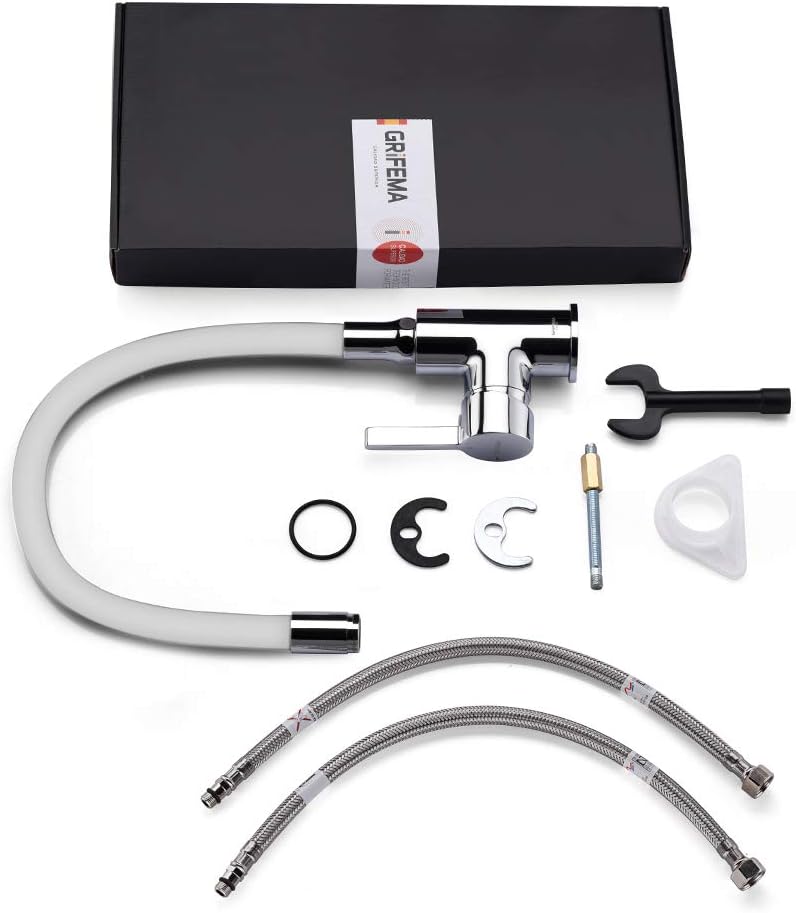 ‎G4002-3 Flexible Küchenarmatur, Weiss