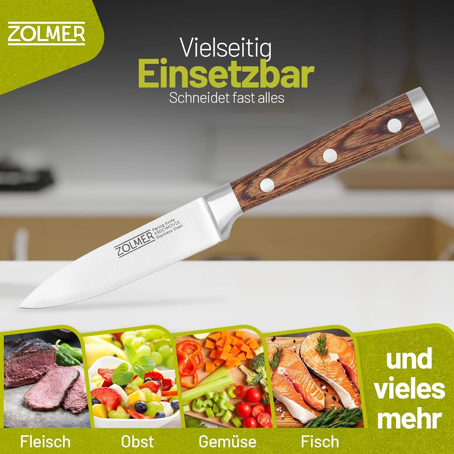 Gemüsemesser, Gemüsemesser