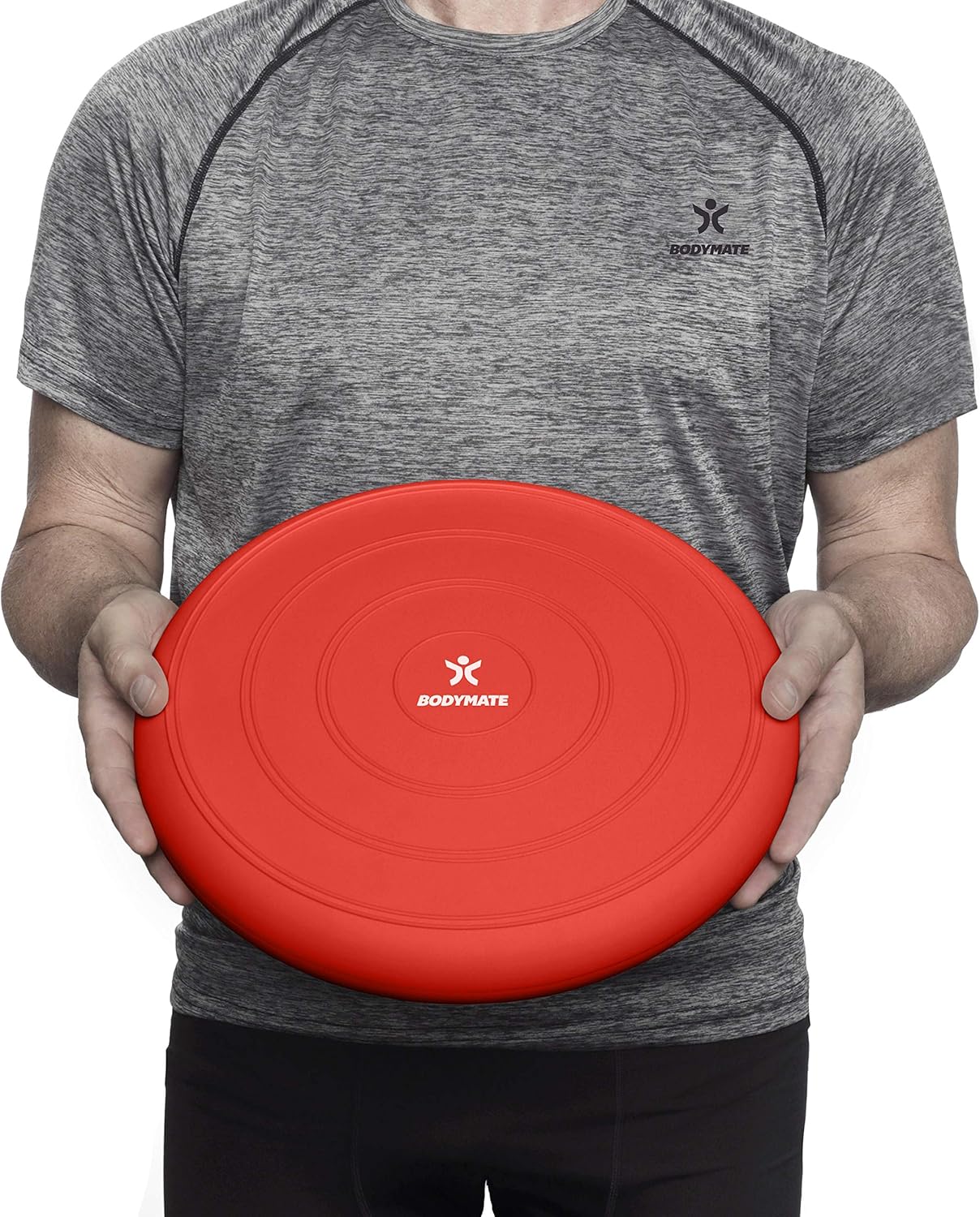 Ballsitzkissen Comfort mit Pumpe, PEPPER-RED