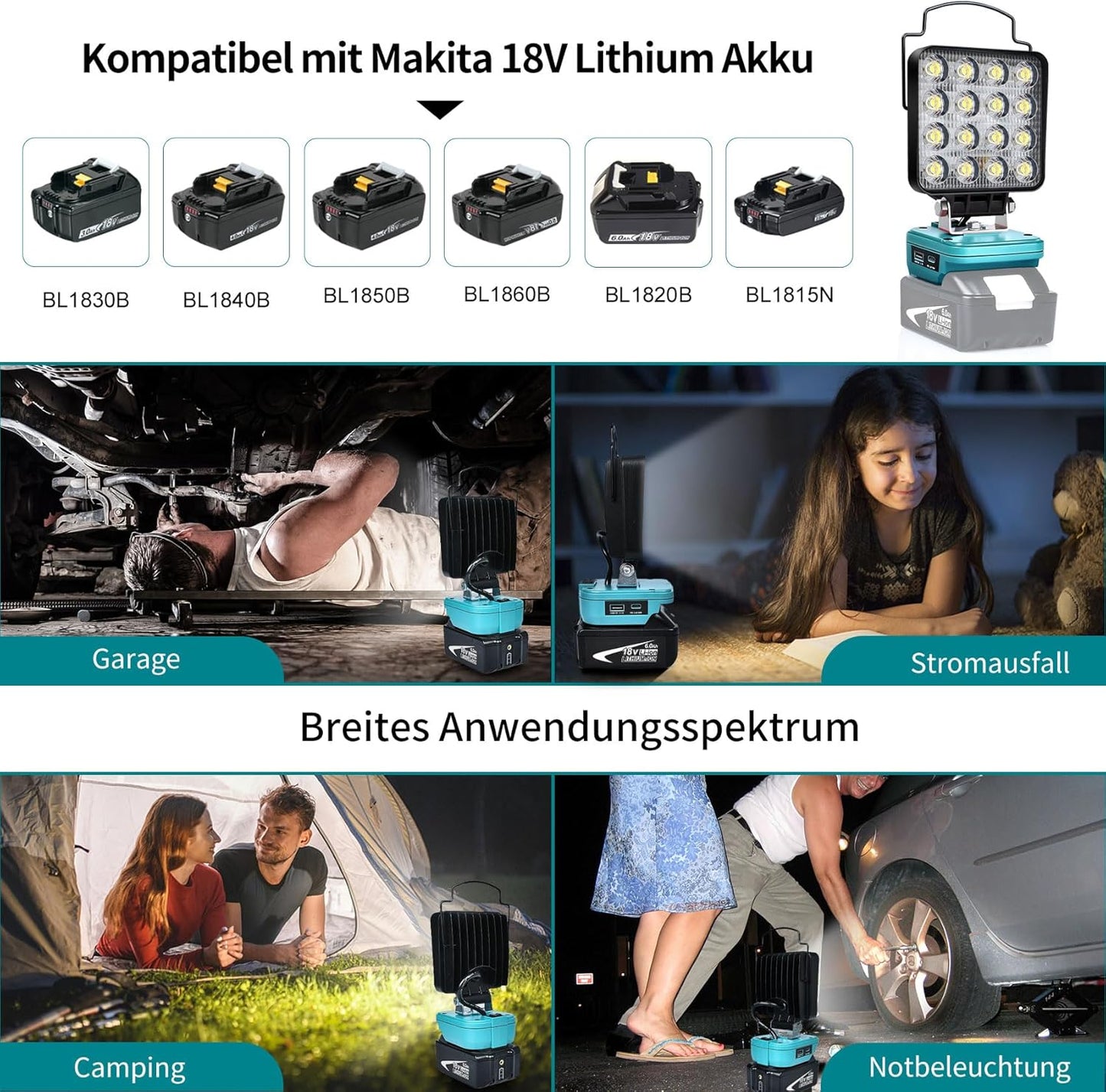 Akku-Arbeitsleuchte, NMTZFDTS4IN