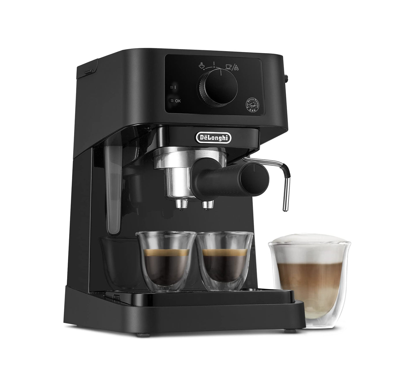 Espresso-Siebträgermaschine EC 235.BK, Espressomaschine Schwarz
