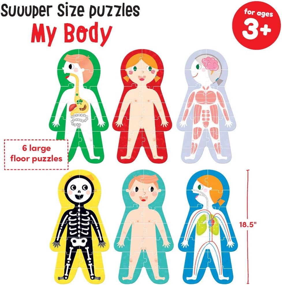 Suuuper Size Puzzleset "My Body", My Body