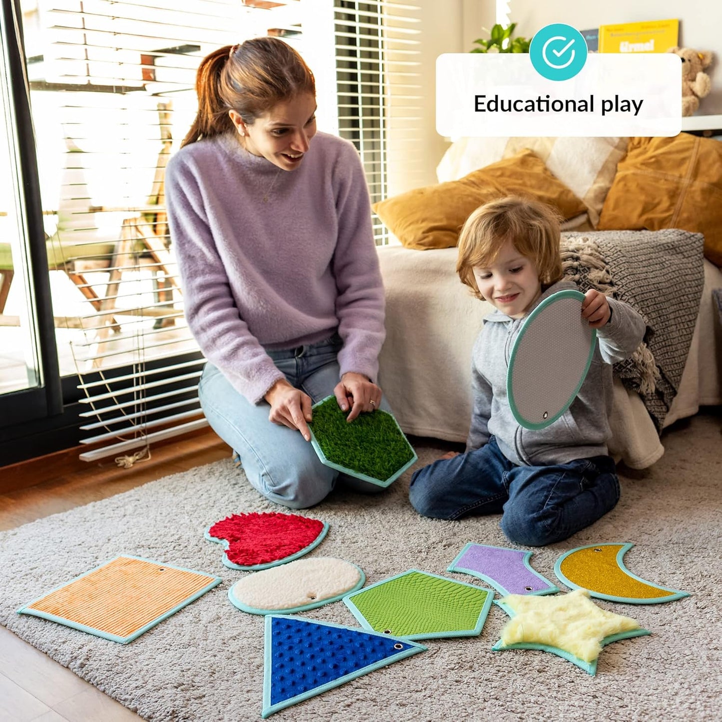 Sinnesmatten für Kinder, Shapes