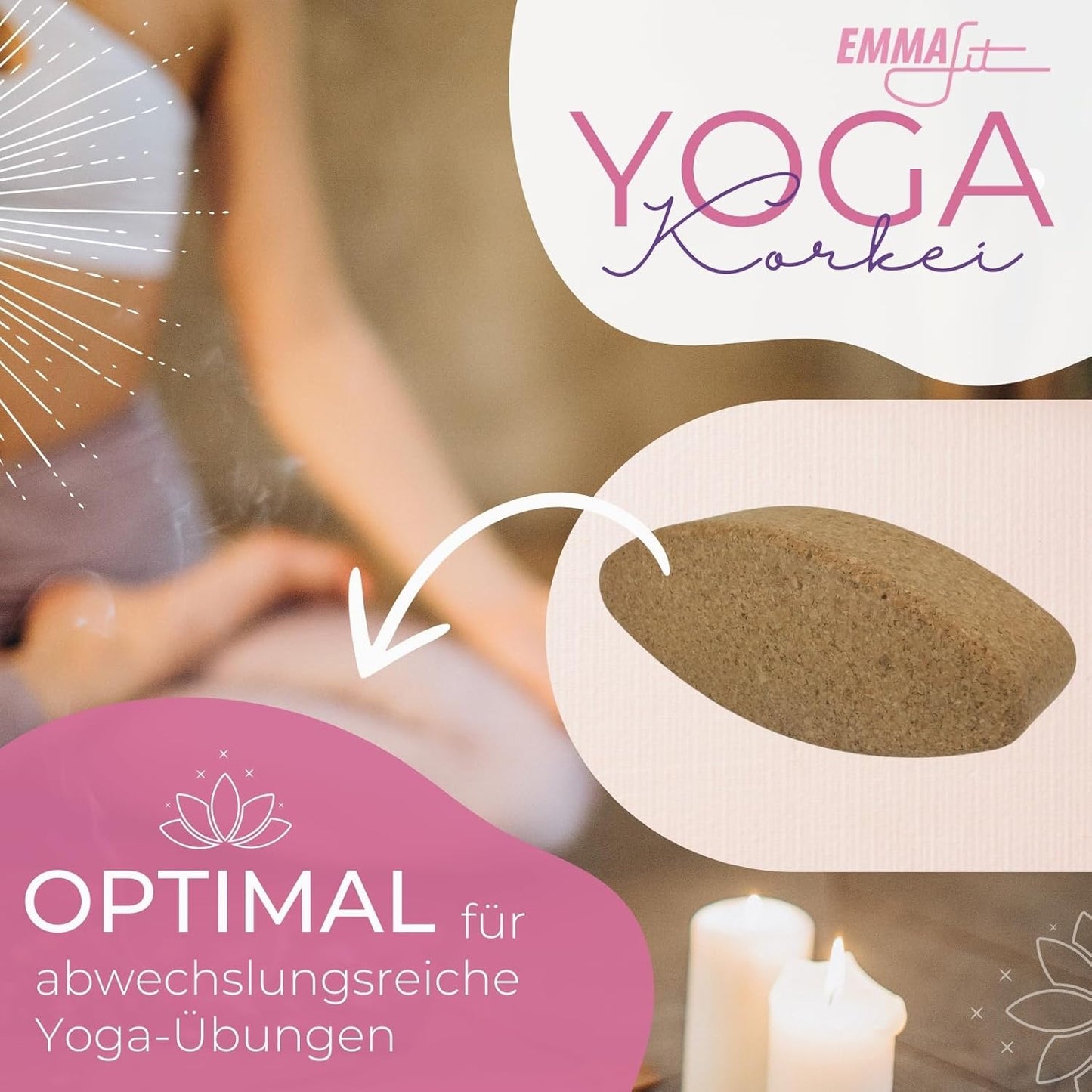 EMMAfit - Kork Yoga Ei