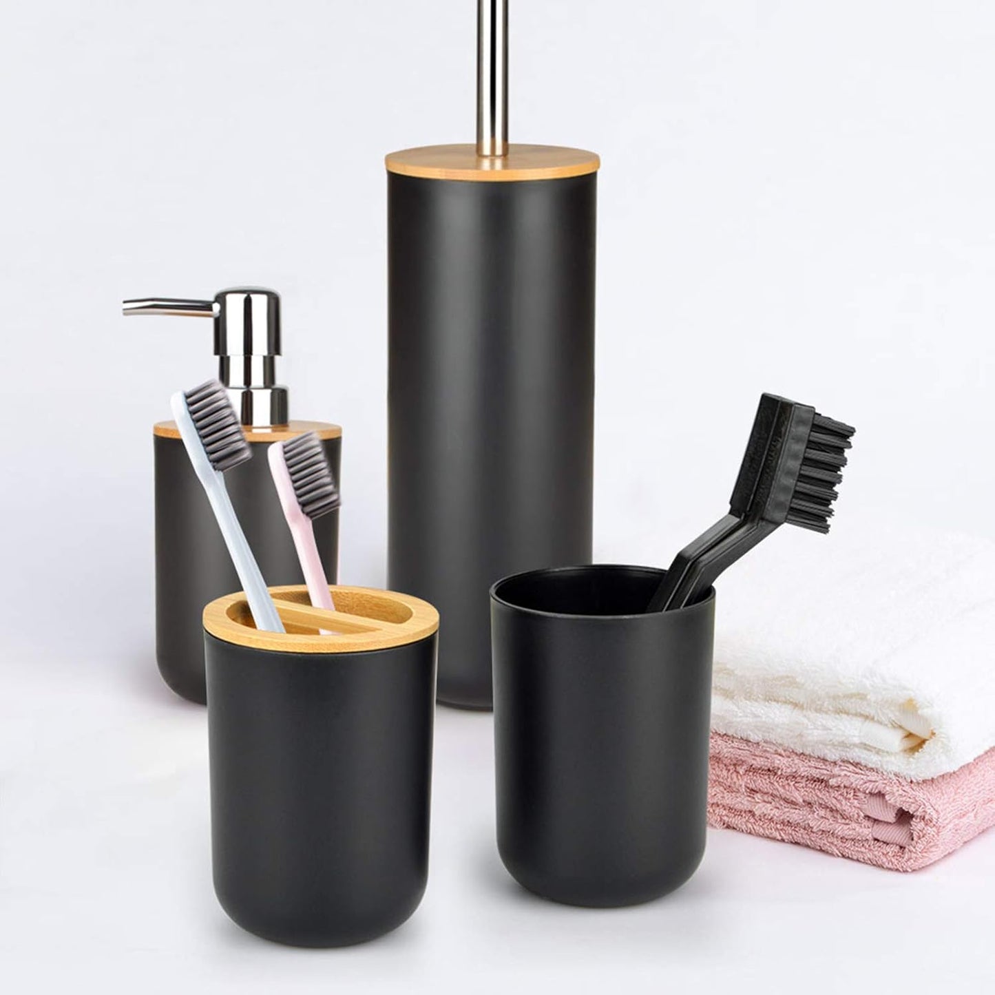 6-teiliges Badezimmer Zubehör-Set, Lot de 6