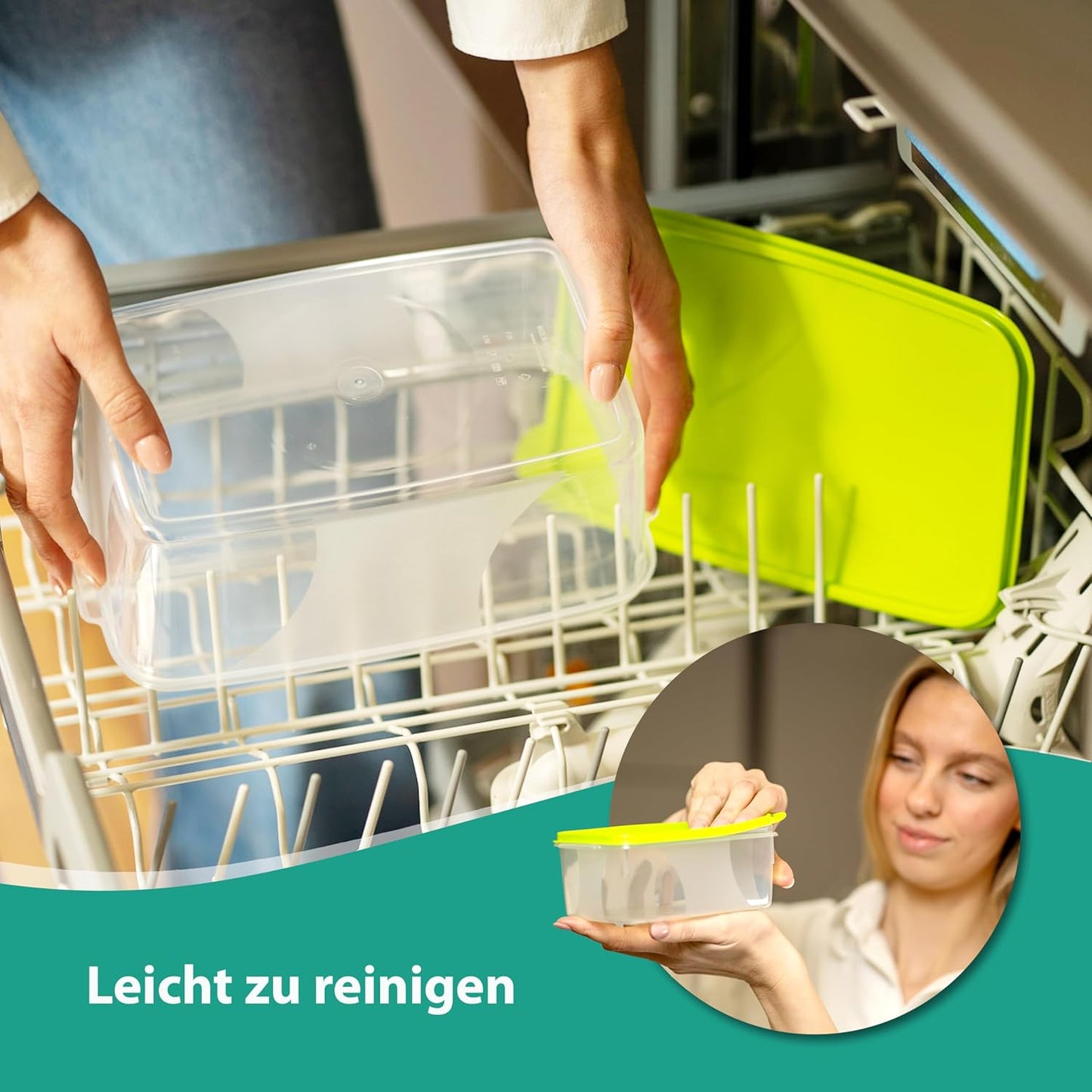 12er-Set Gefrierdosen (0,3L) für Mealprep, 0,3l Rechteckig Flach (12 Stk)