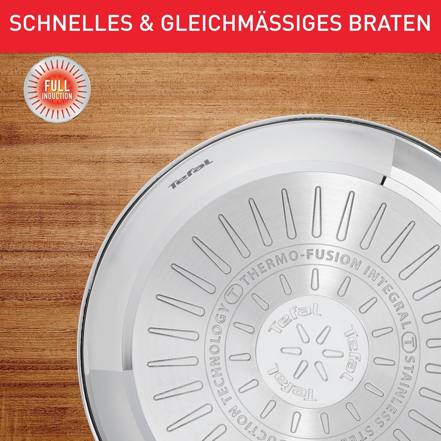 Duetto On Pfannen-Set mit Wärmediffusionsboden, 2-tlg. Pfannen-Set