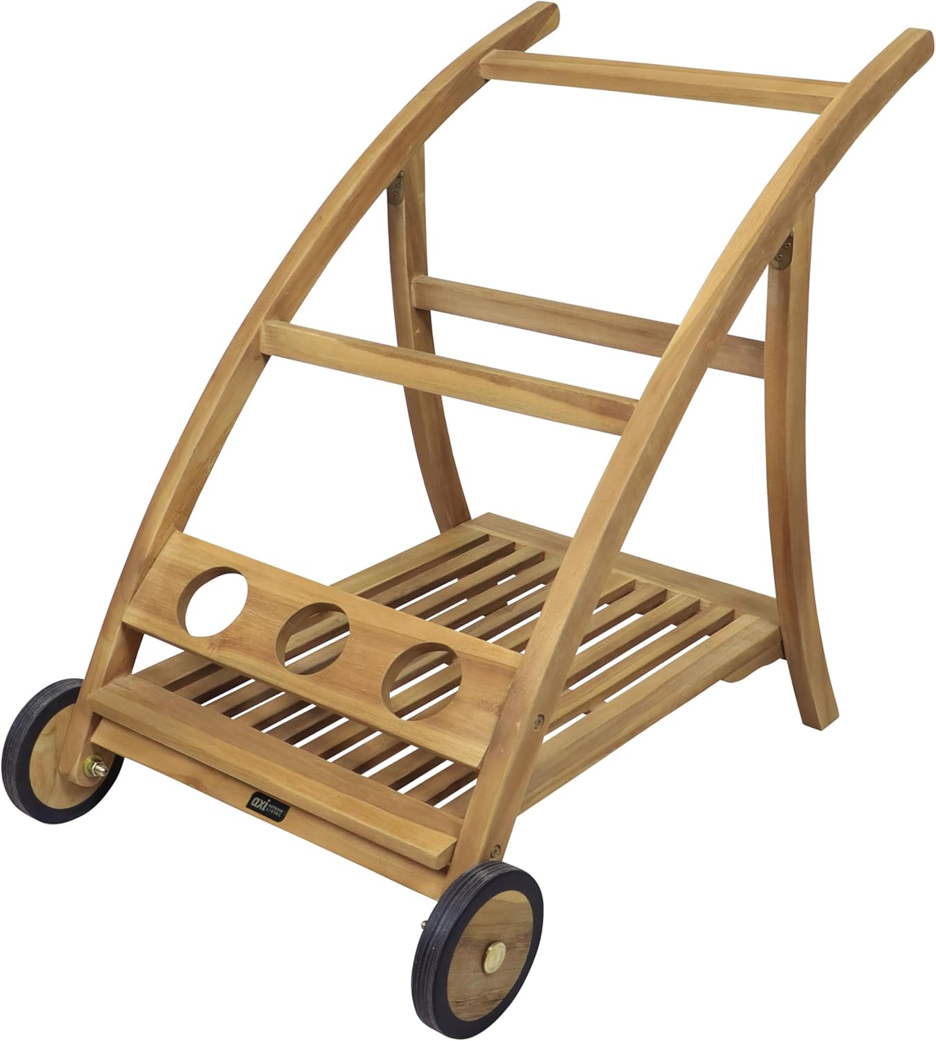 Adi Servierwagen mit abnehmbarem Tablett & Flaschenhalter
