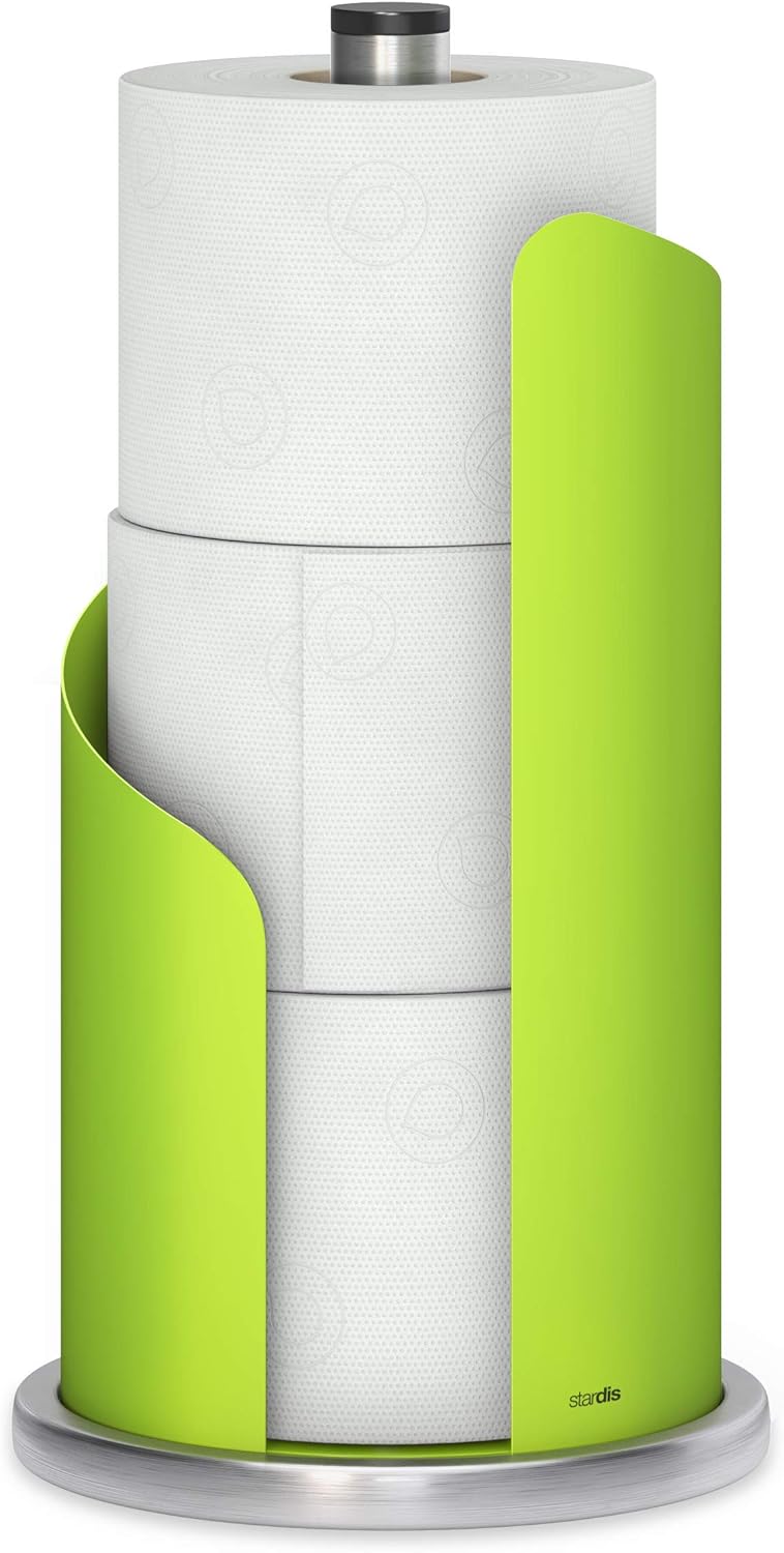 Halter für Küchenrolle, Grün