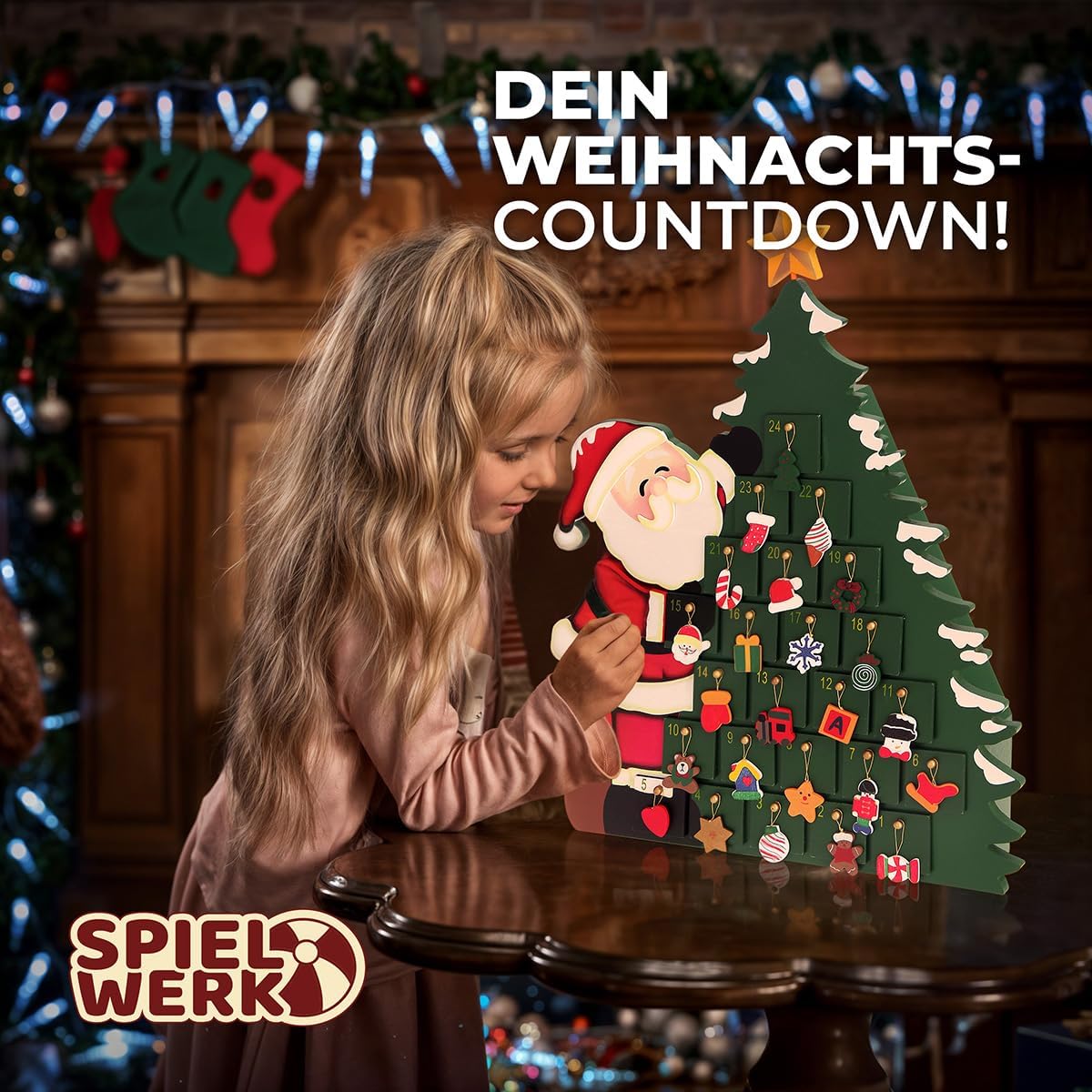 Adventskalender Weihnachtsmann, Weihnachtsbaum