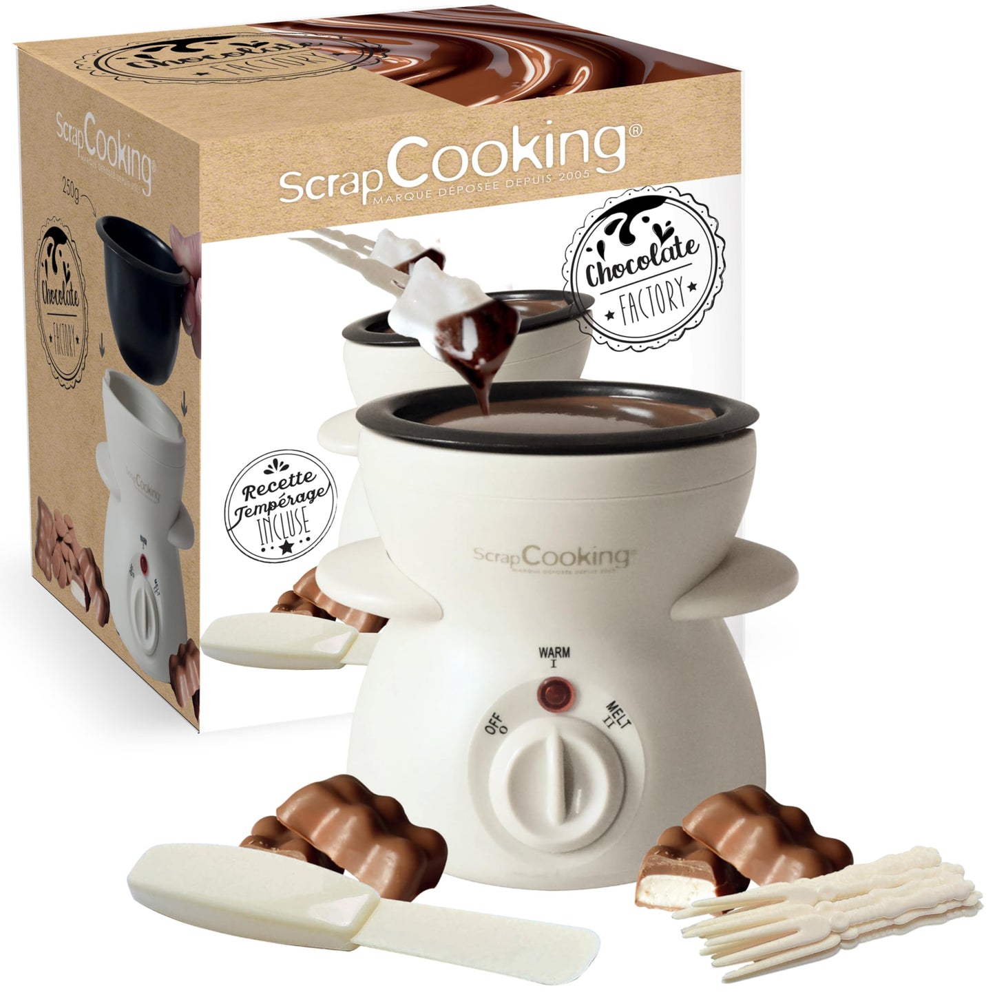 Elektrisches Schokoladenfondue