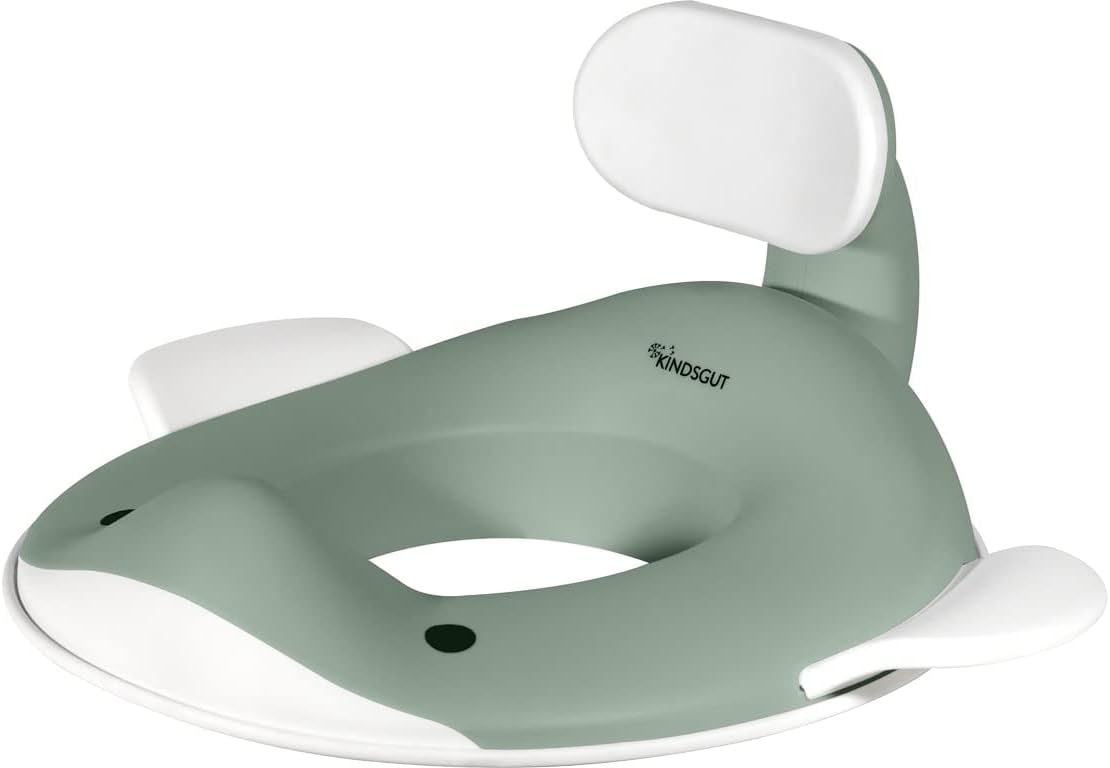 Toilettenaufsatz Wal-Design, Pistazie