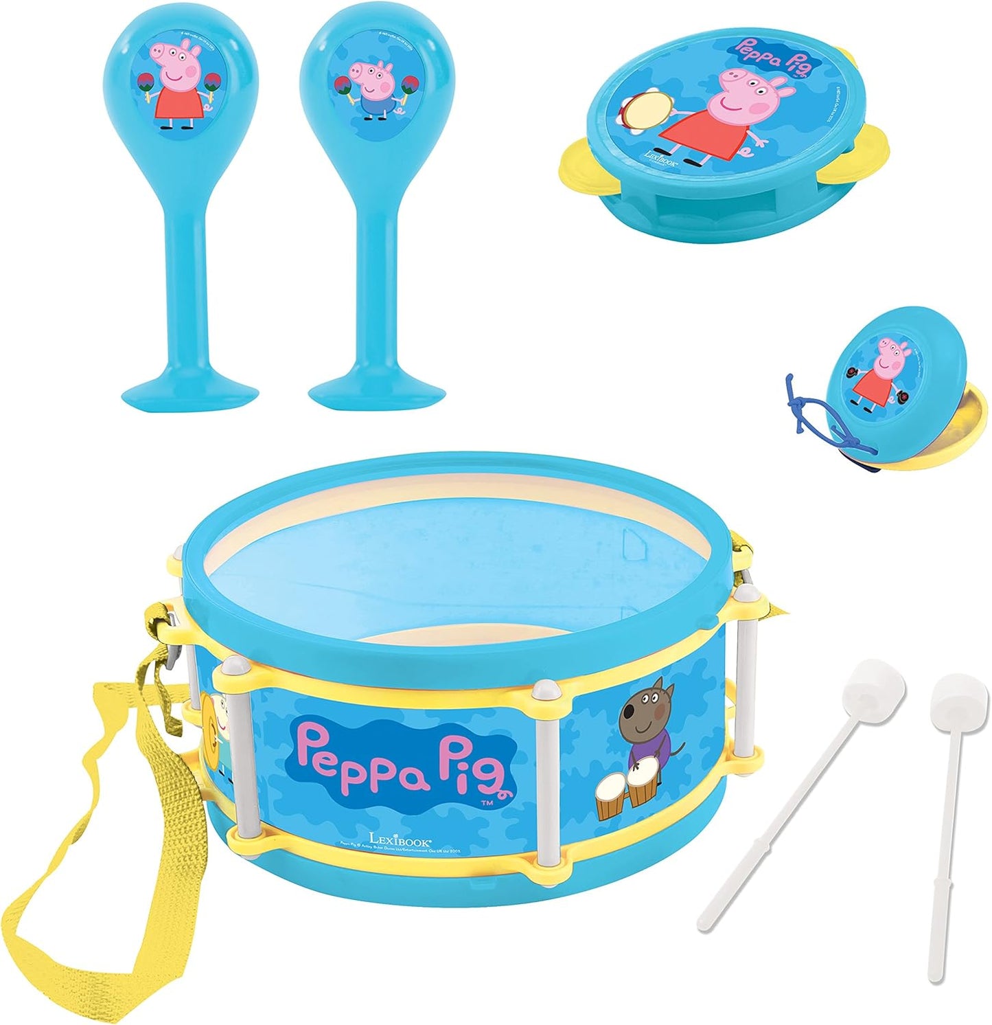 Peppa Wuz Musikset - 7 Teilig, Peppa Pig