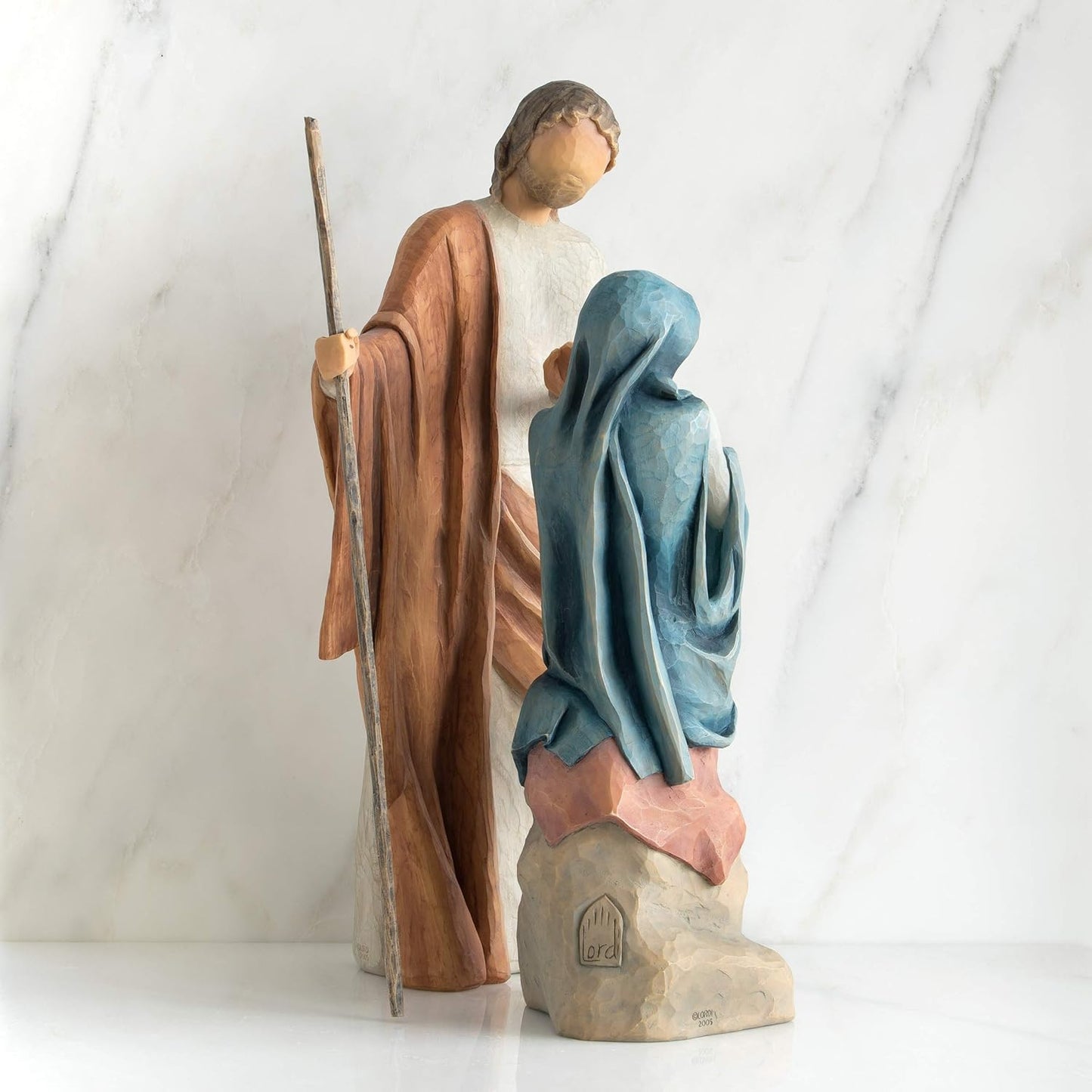 Handbemaltes Krippenfiguren-Set, Realistisch
