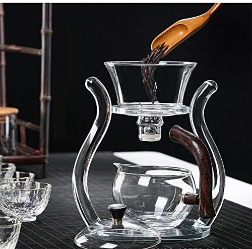 Glas-Teekanne mit magnetischem Wasserdurchlauf, Teekannen-Set Glas