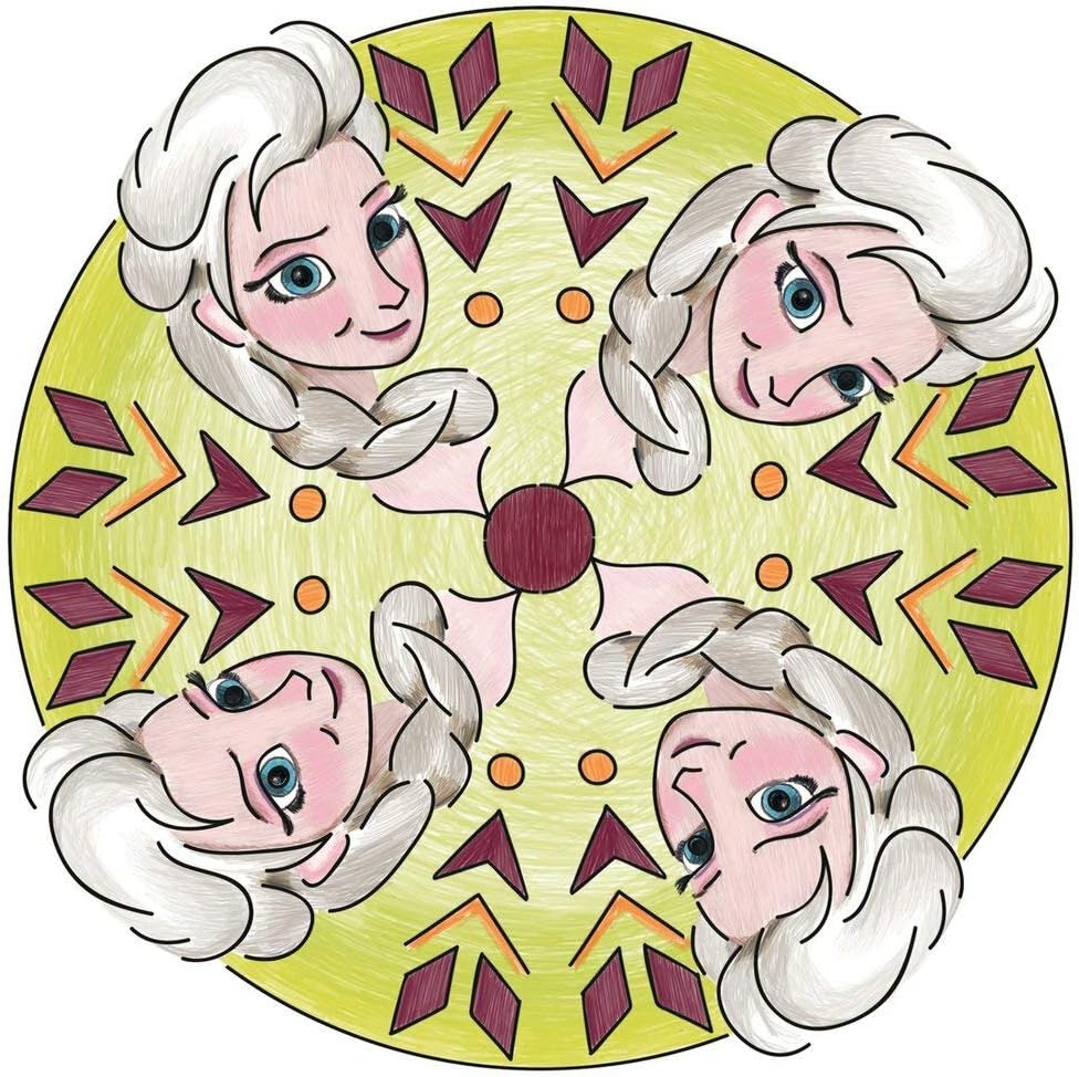Disney Frozen Mandala-Designer-Zeichenset ab 6 Jahren