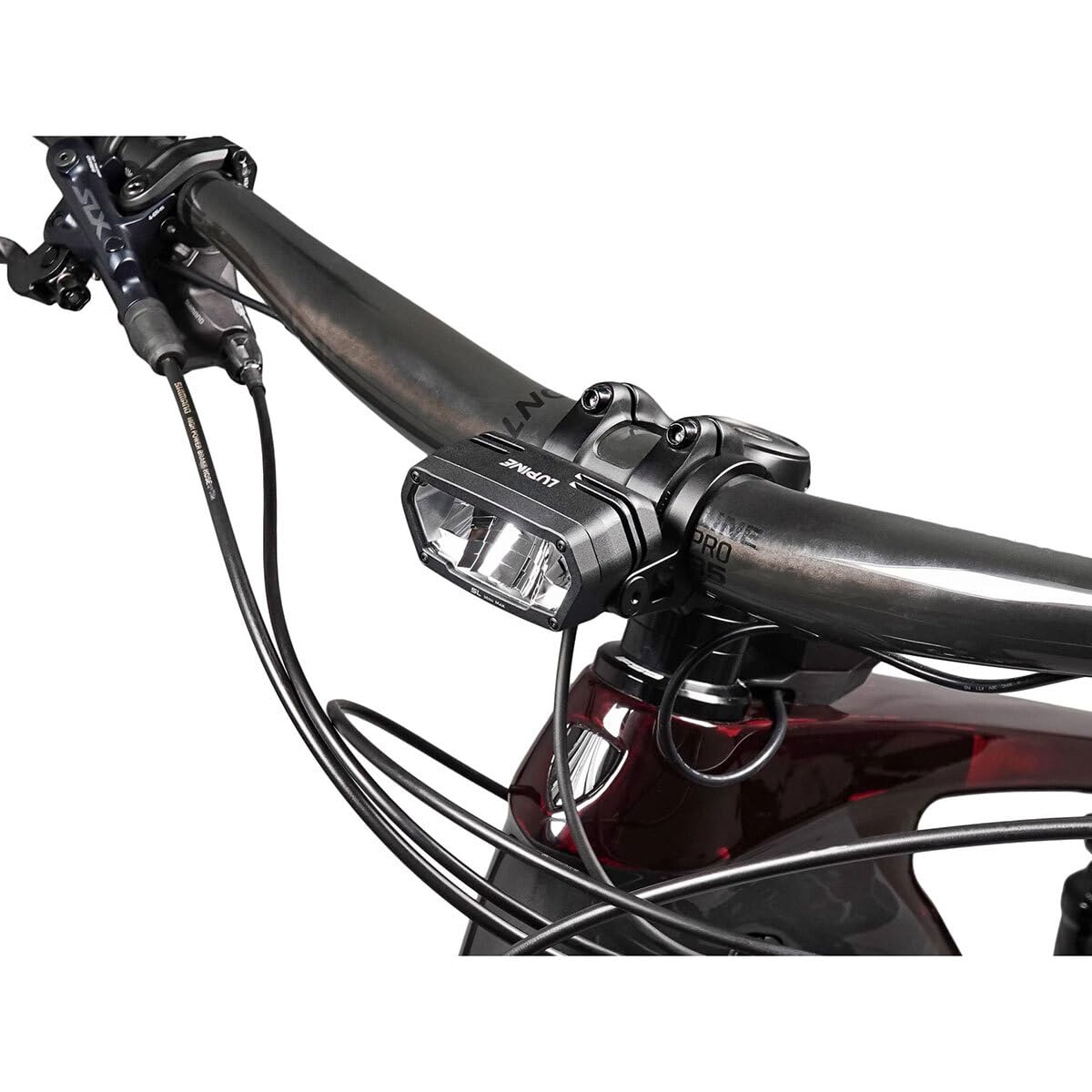 SL MiniMax E-Bike Frontlicht 2100 Lumen, Bosch d8750 31,8mm