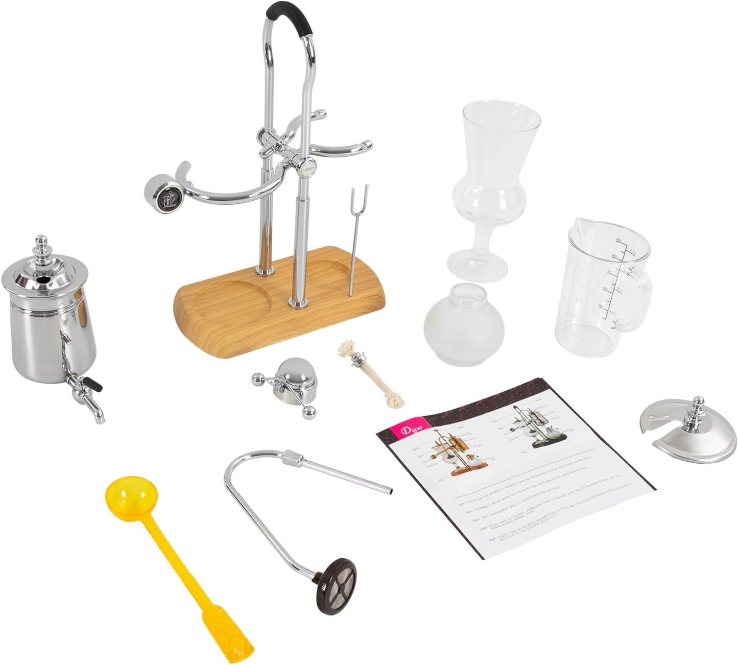 Vakuum-Kaffeebereiter Siphon Balance, Silber
