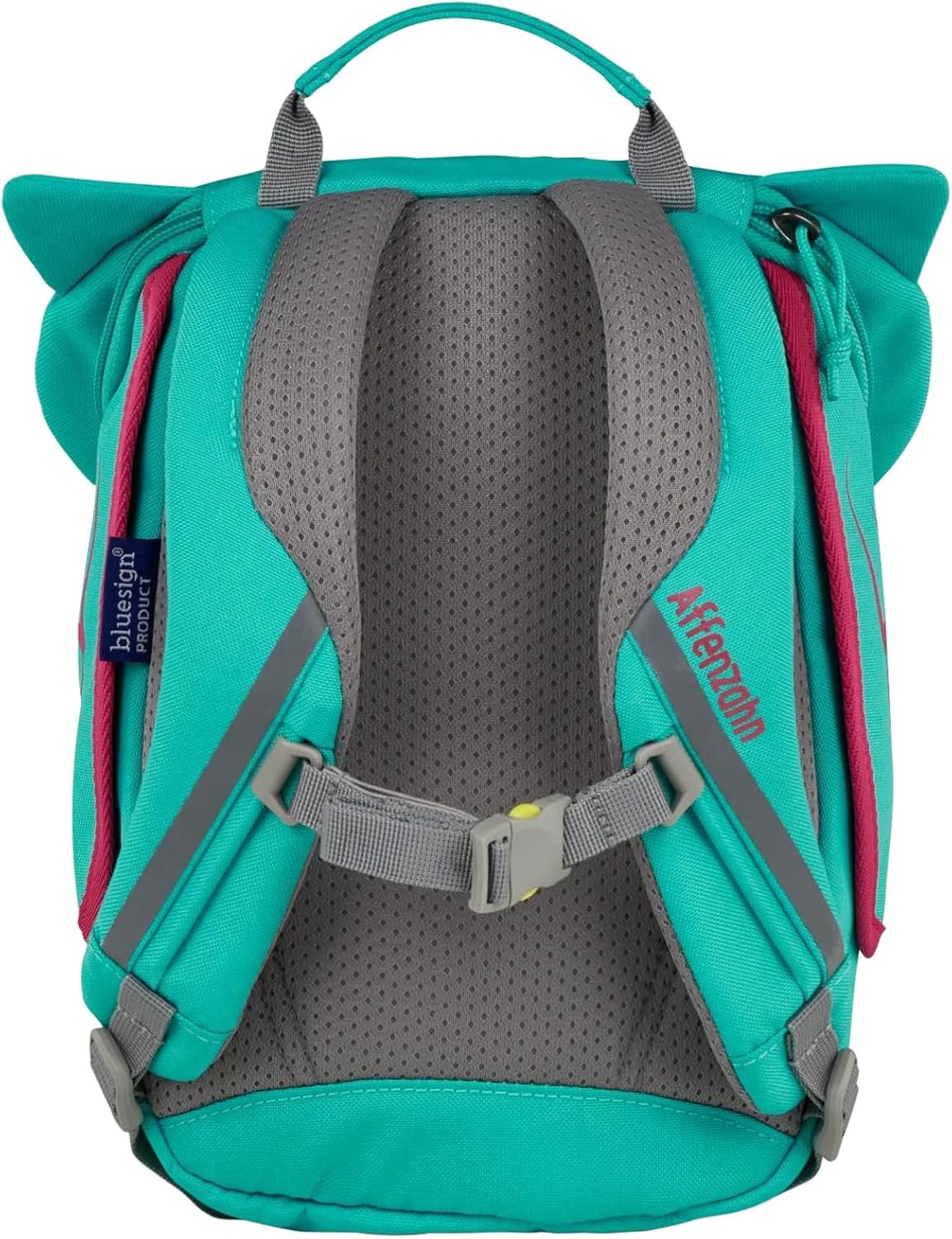 Kindergartenrucksack Kleiner Freund, Einheitsgrösse Eule - Türkis