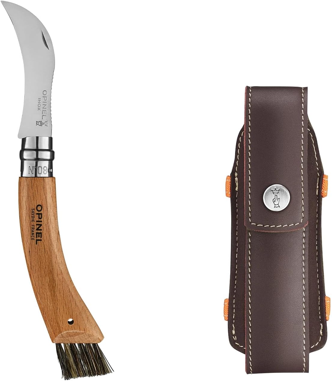 Pilzmesser mit Etui
