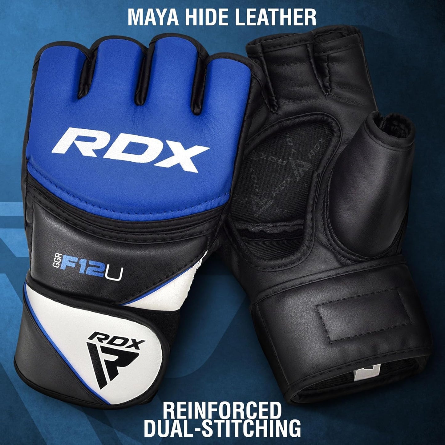 Handschuhe für Training, S Blau - blau