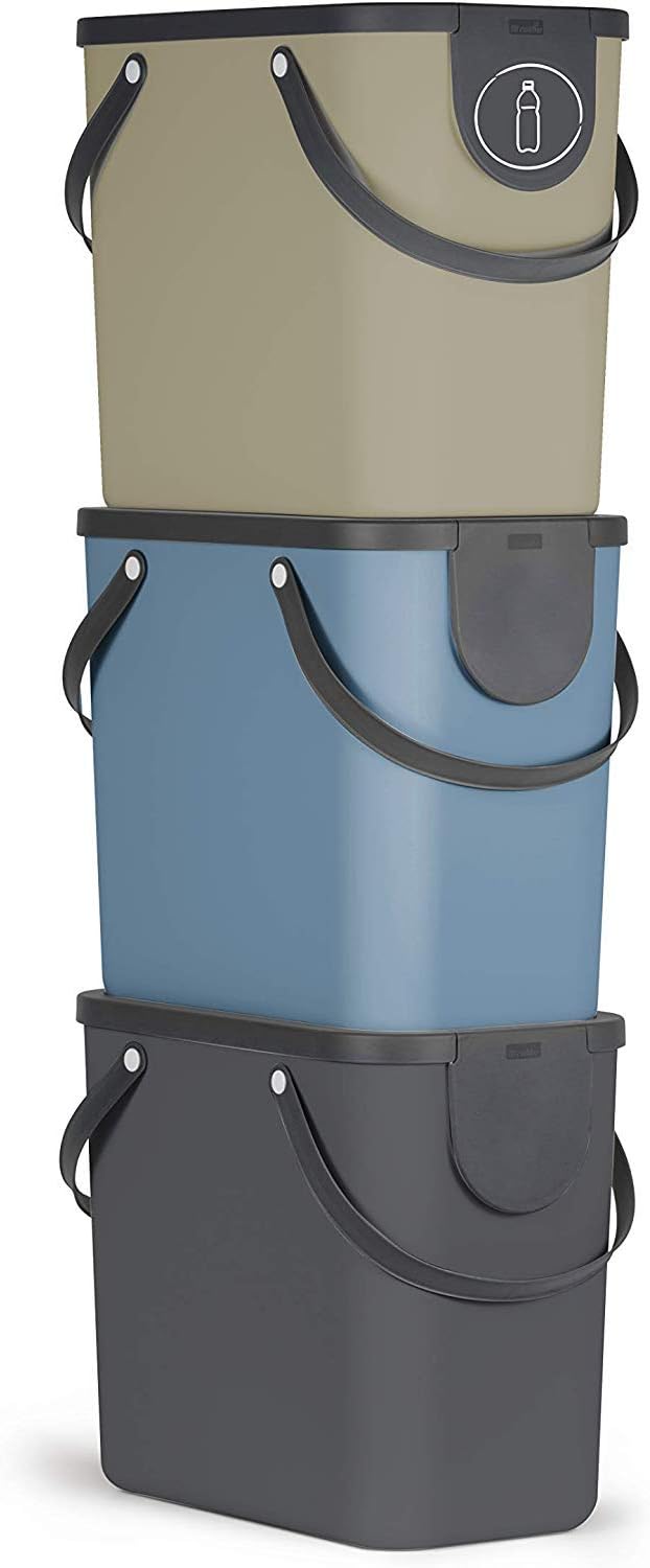 Albula, Anthrazit/Blau/Beige ; 25 Liter
