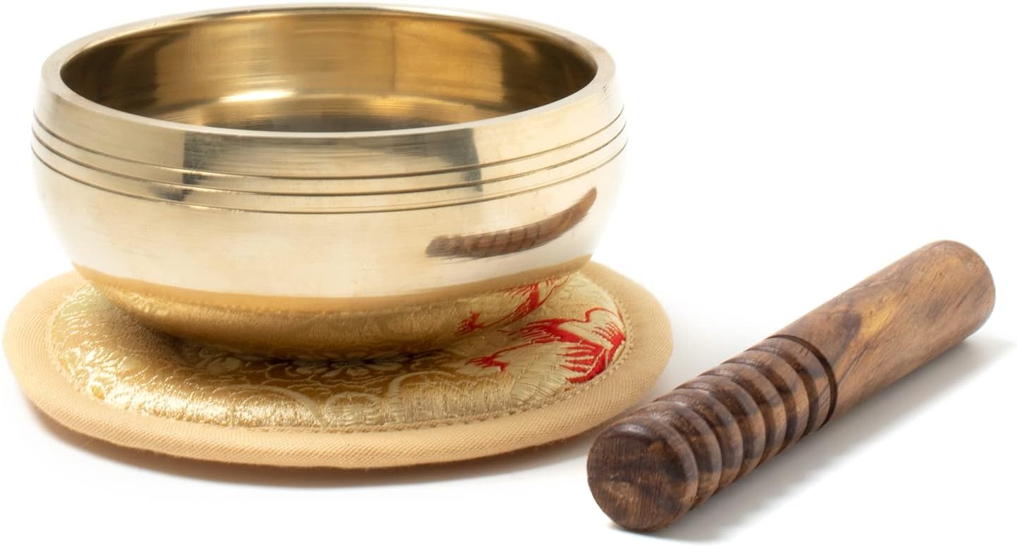 Meditations-Klangschale mit Buddha-Geschenkbox