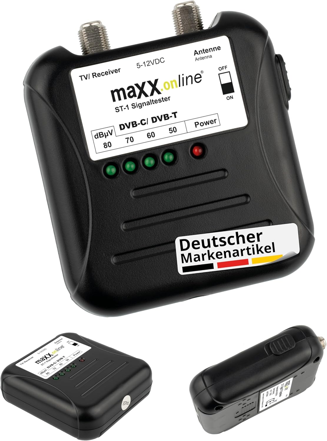 Signaltester für DVB-C/DVB-T Kabelfernsehen