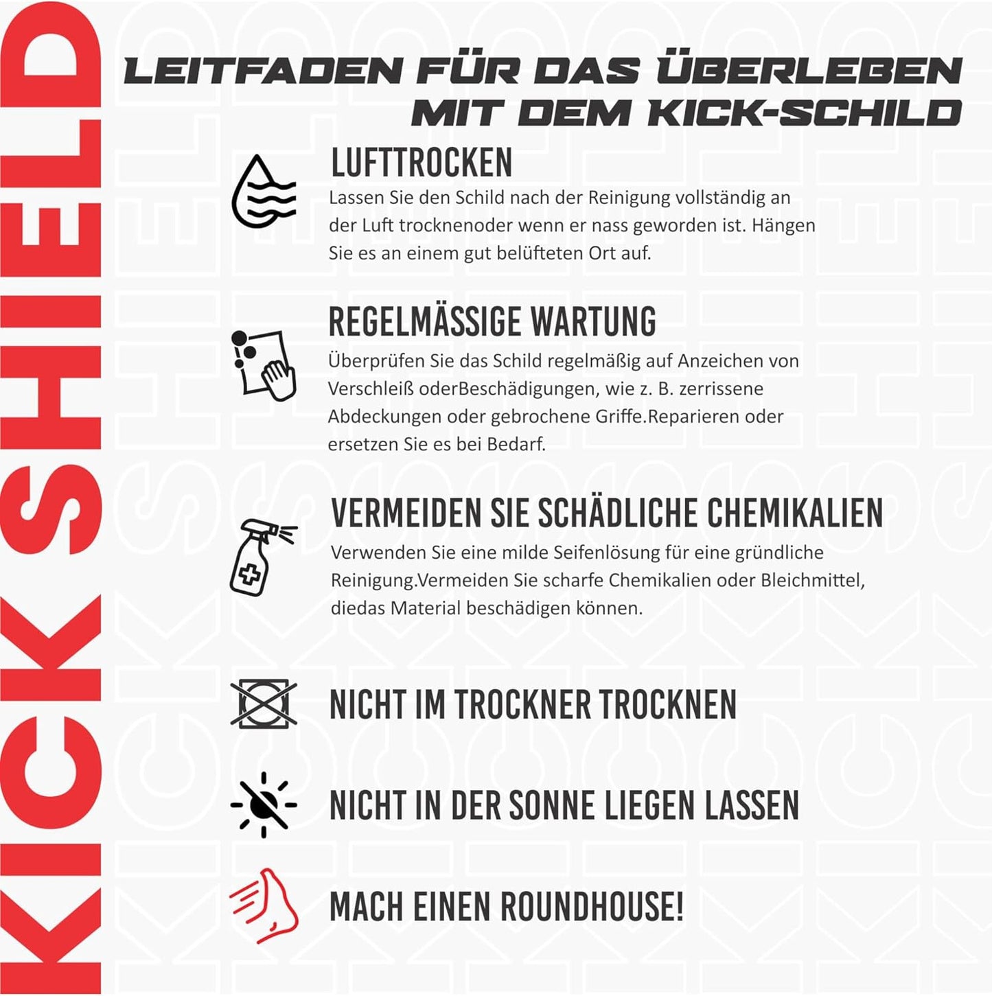 Schlagpolster für Kampfsport, 75x35x15cm Schwarz
