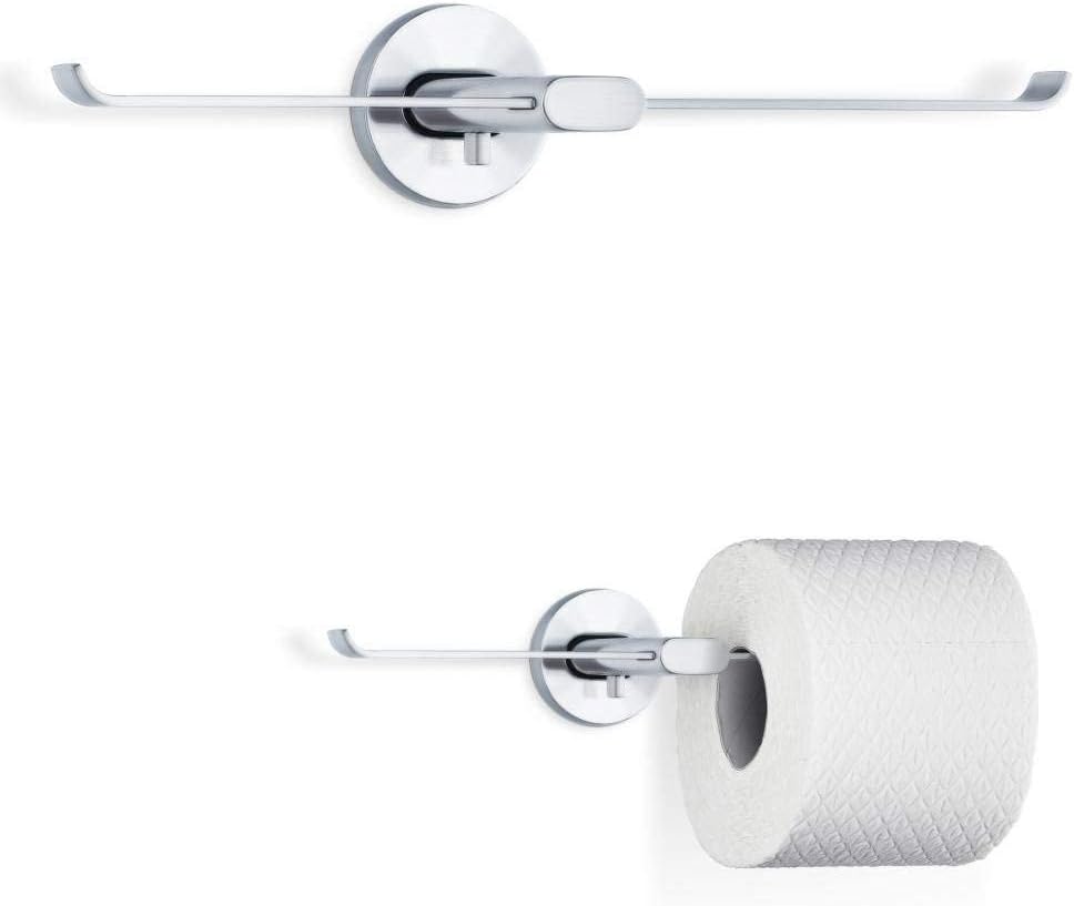 WC-Rollenhalter Areo für 2 Rollen, Edelstahl Matt, 2 Rollen Matt