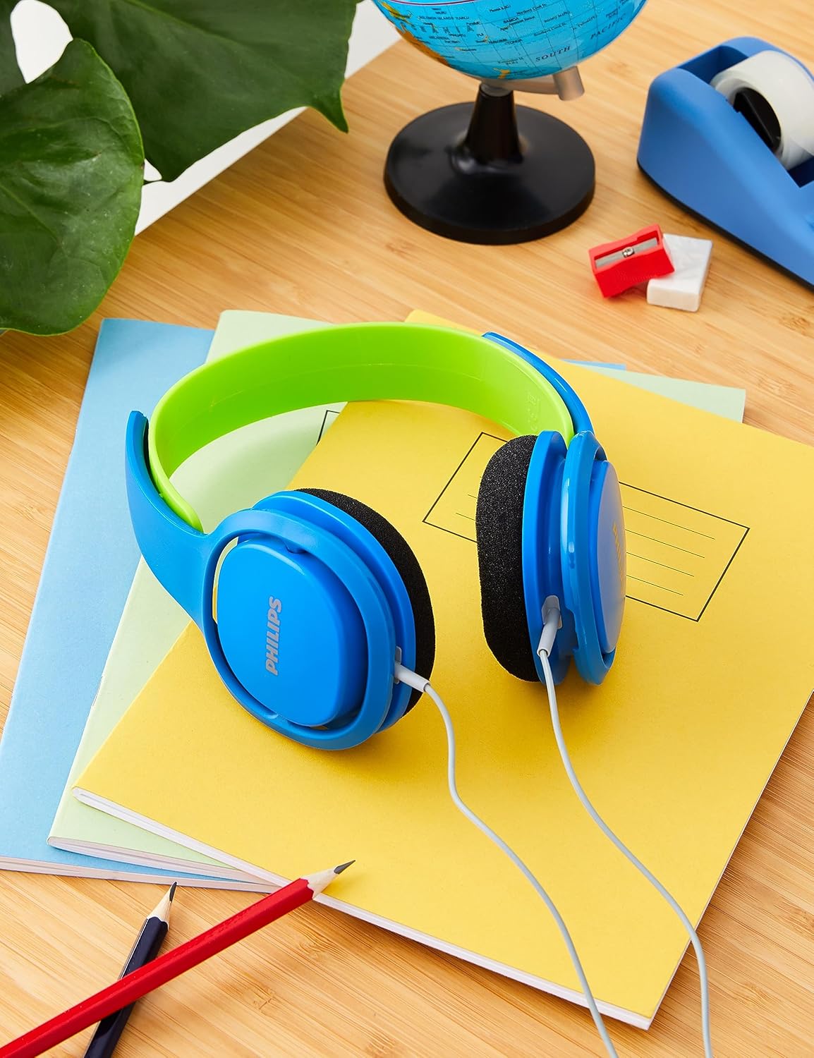 Kinder Over-Ear-Kopfhörer, Blue Wired