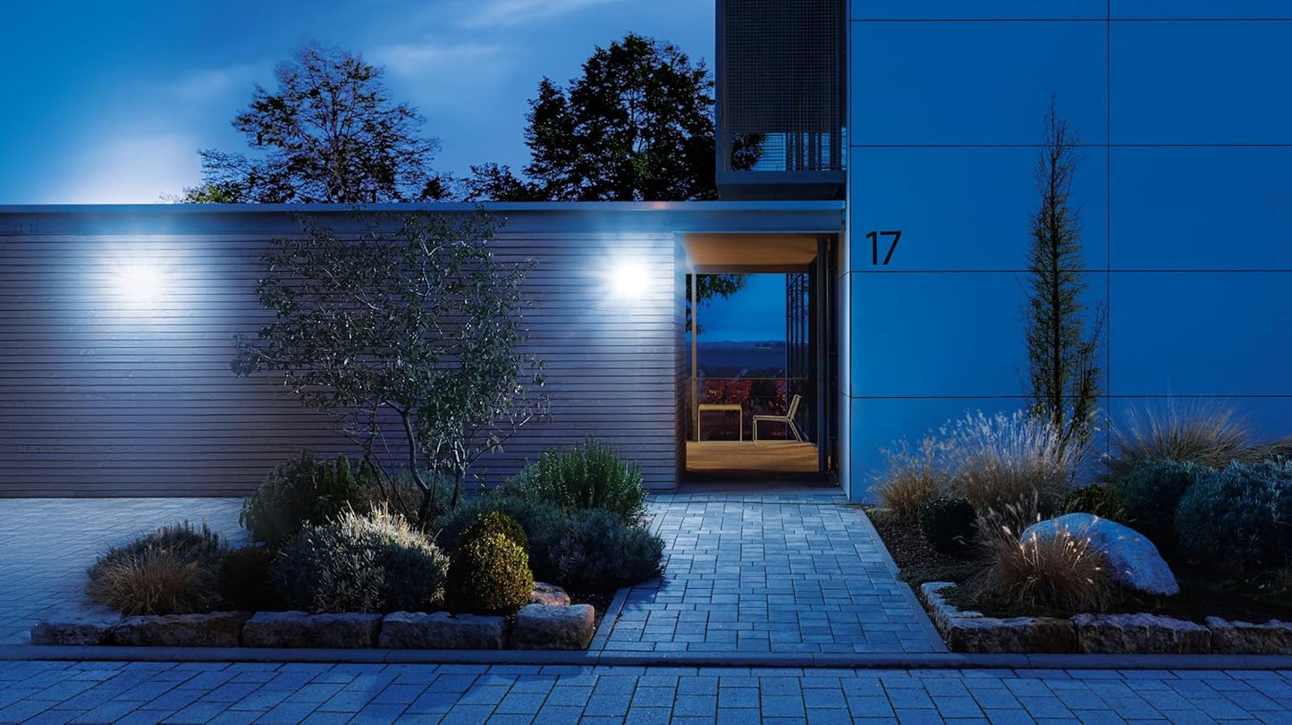 XLED Home 2 - LED-Strahler mit Bewegungsmelder, Schwarz Mit Bewegungsmelder Single