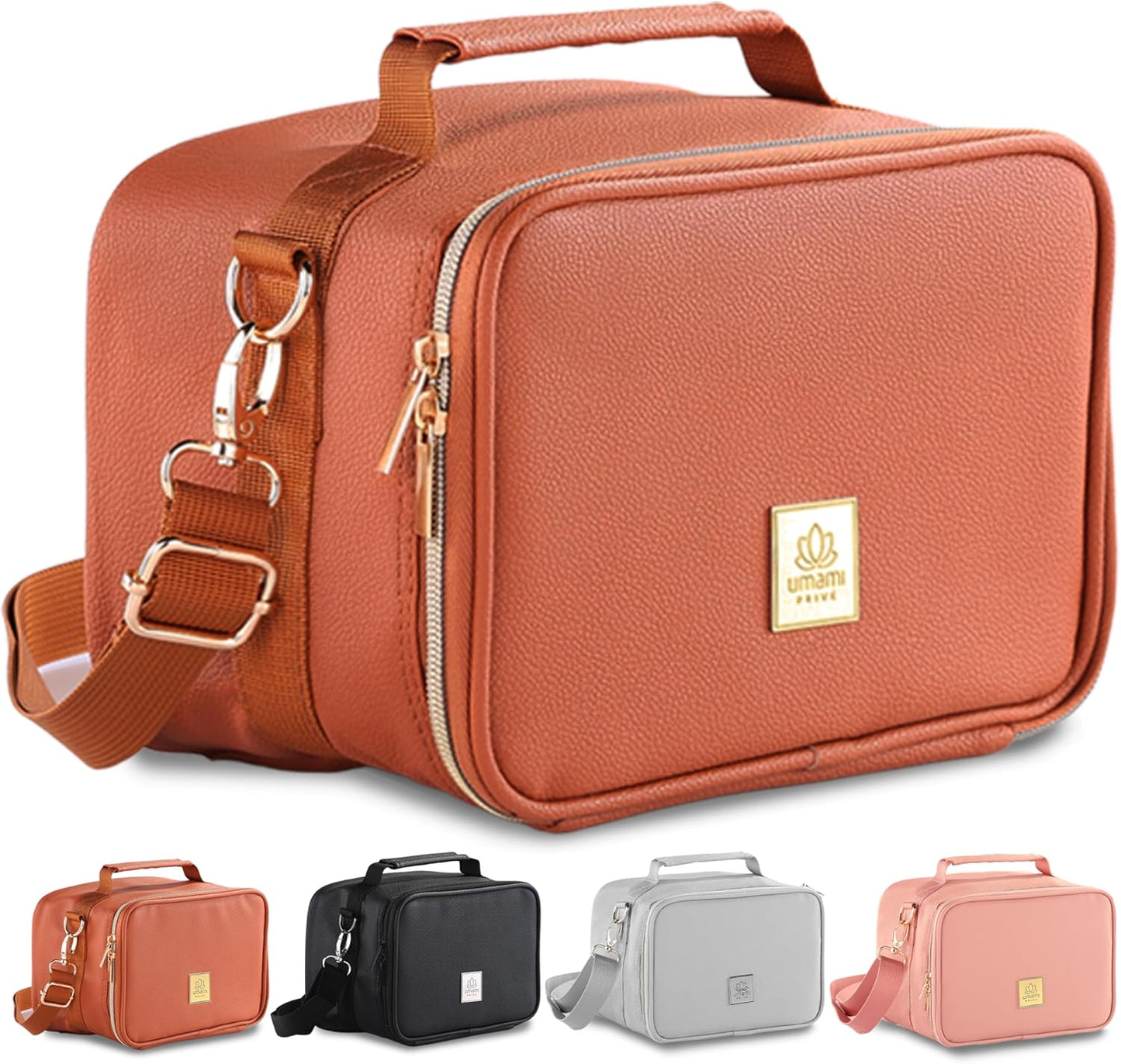 Lunchbag Kühltasche, XL - 1500 ml Braun