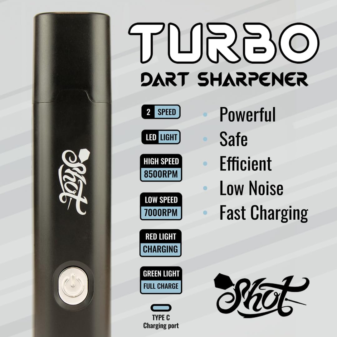Turbo Dartspitzer mit Spitzeinsatz