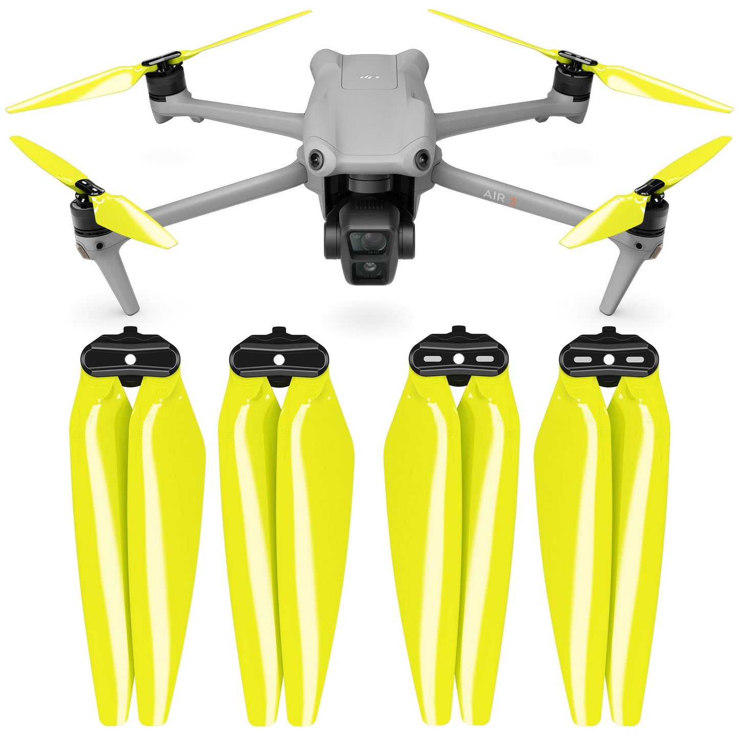 Stealth Propeller für DJI Air 3, 4 Stück, Elektrisch