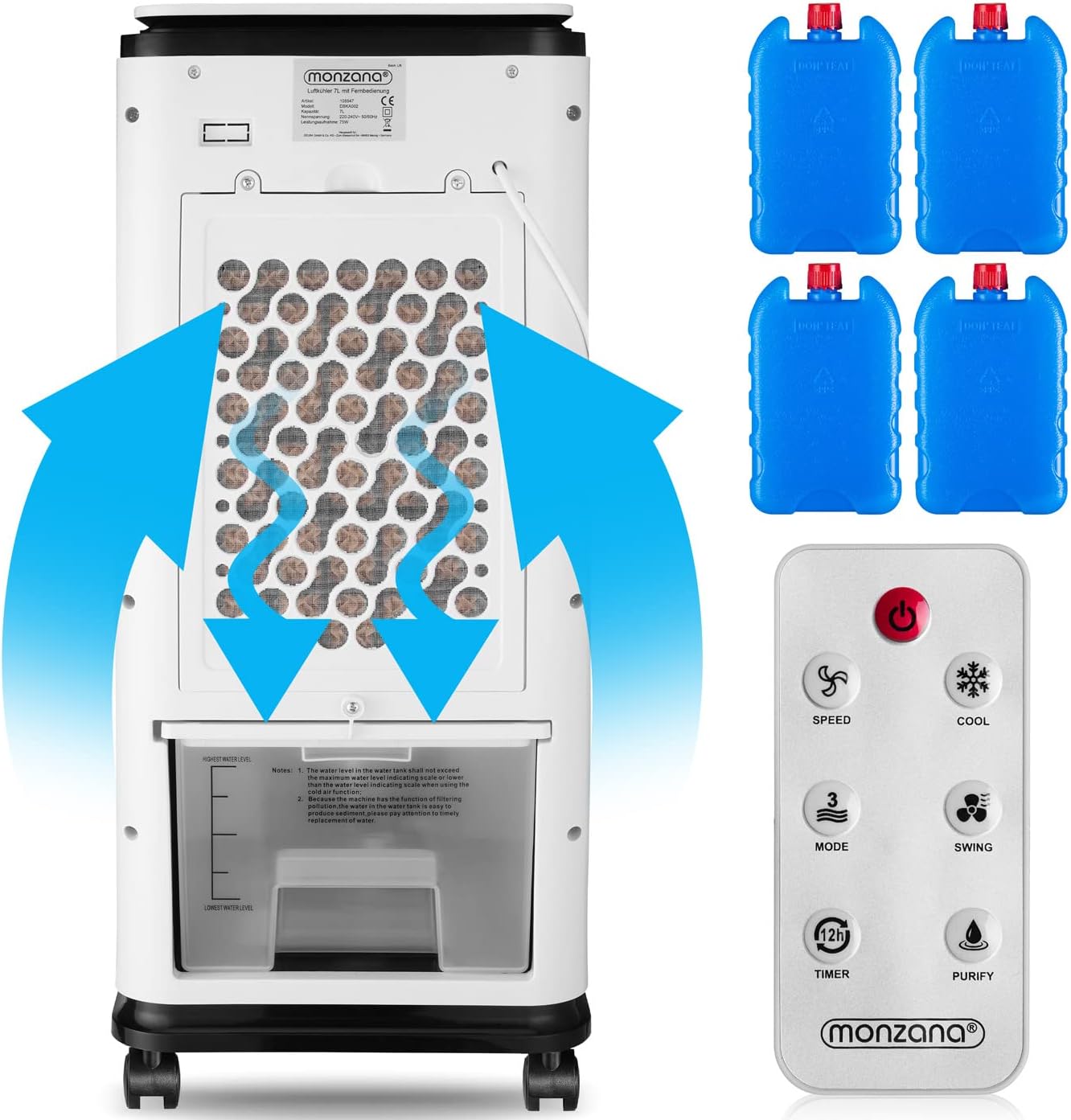 Aircooler 4in1