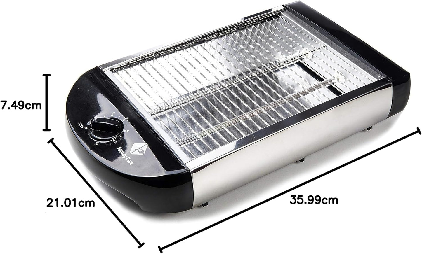 Horizontaler Flachtoaster
