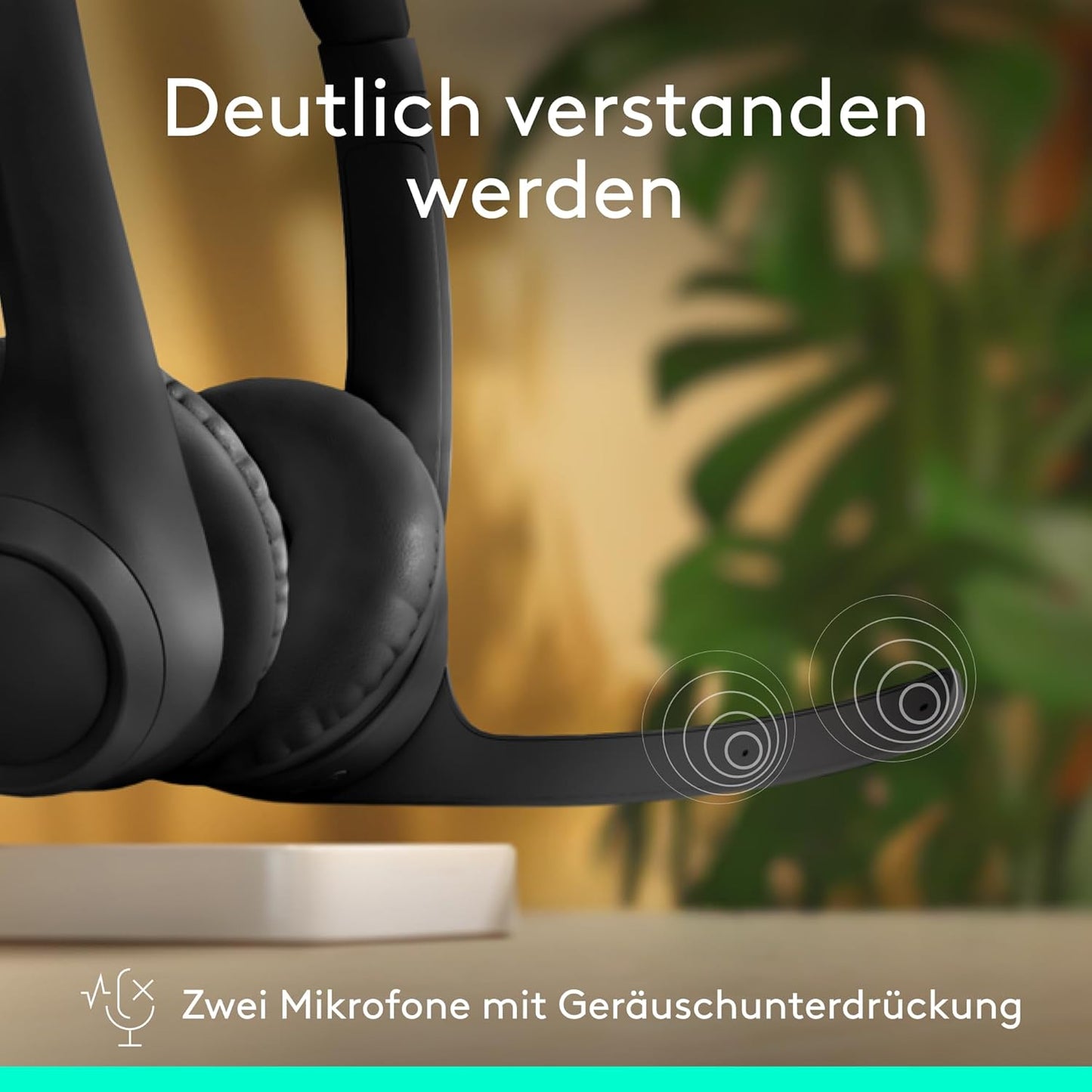 Zone 300 Bluetooth-Headset mit Mikrofon & Geräuschunterdrückung, Zone 300 Schwarz