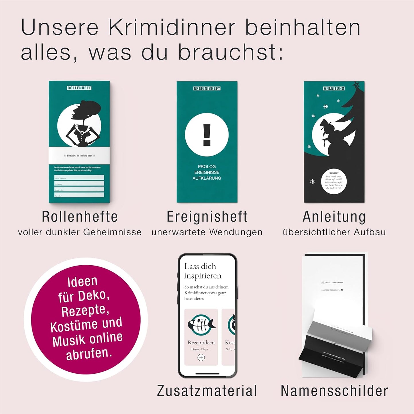 Advent, Advent, ein Grablicht brennt - Krimidinner