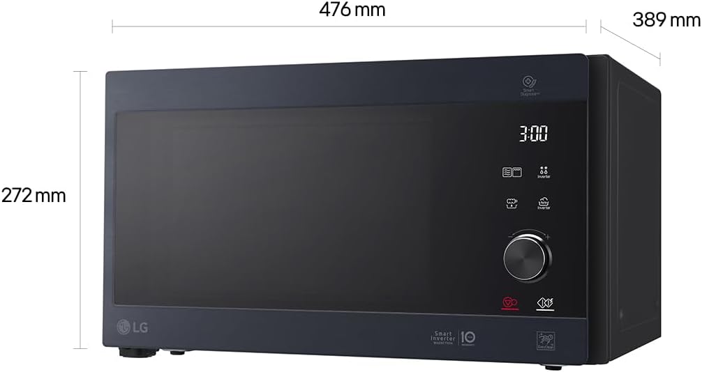 MH6565CPB Grill-Mikrowelle mit Heissluftfunktion, Grill-Mikrowelle Schwarz