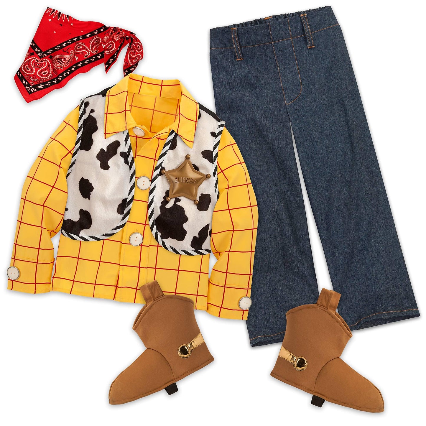 Sheriff Woody Cowboy-Kostüm, 110-116
