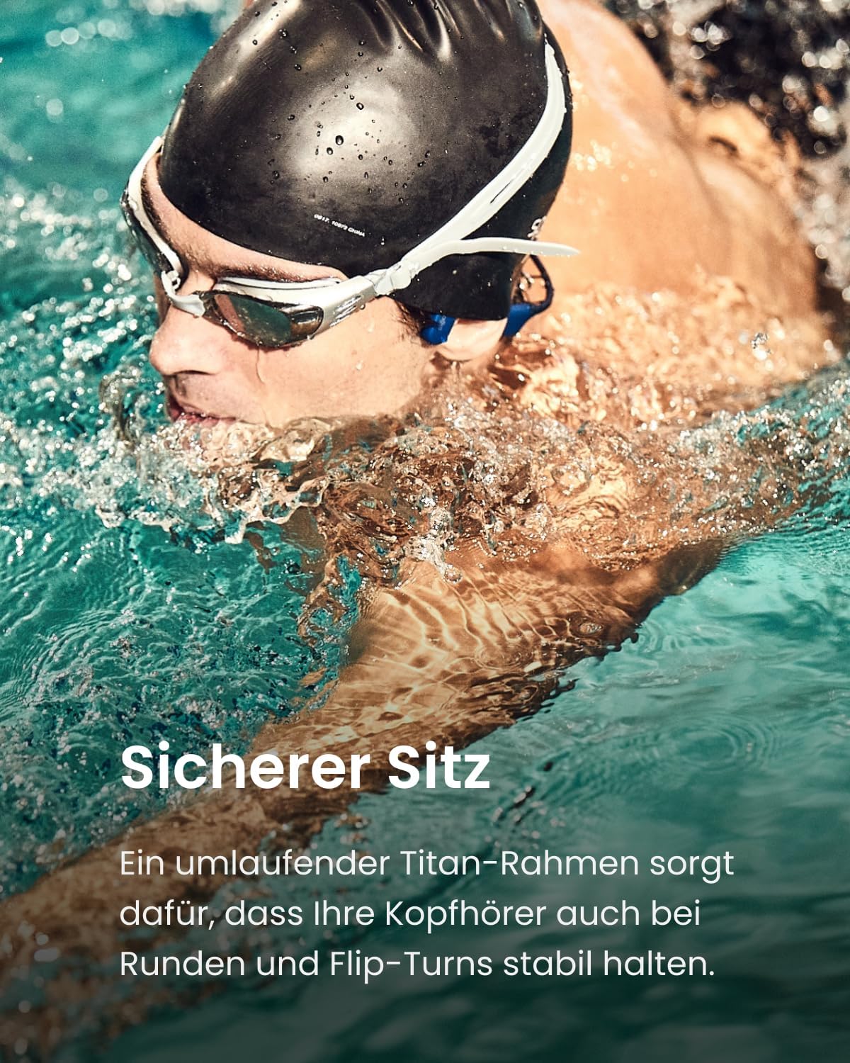 OpenSwim Sport Kopfhörer, Sapphire Blued