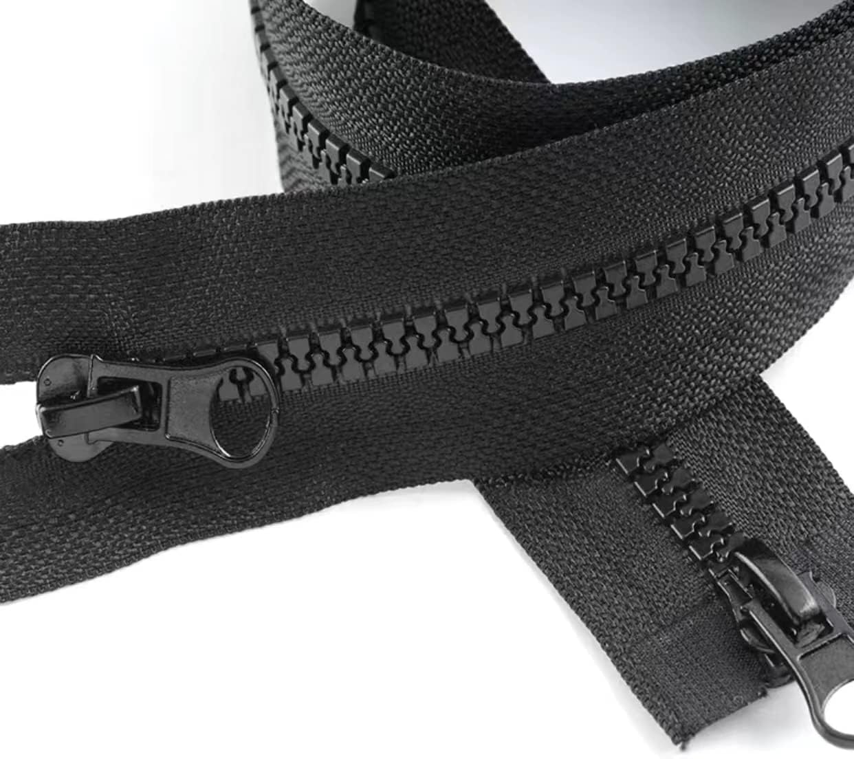 2-teiliges Doppel-Reissverschluss-Set 60 cm, 60 cm 332